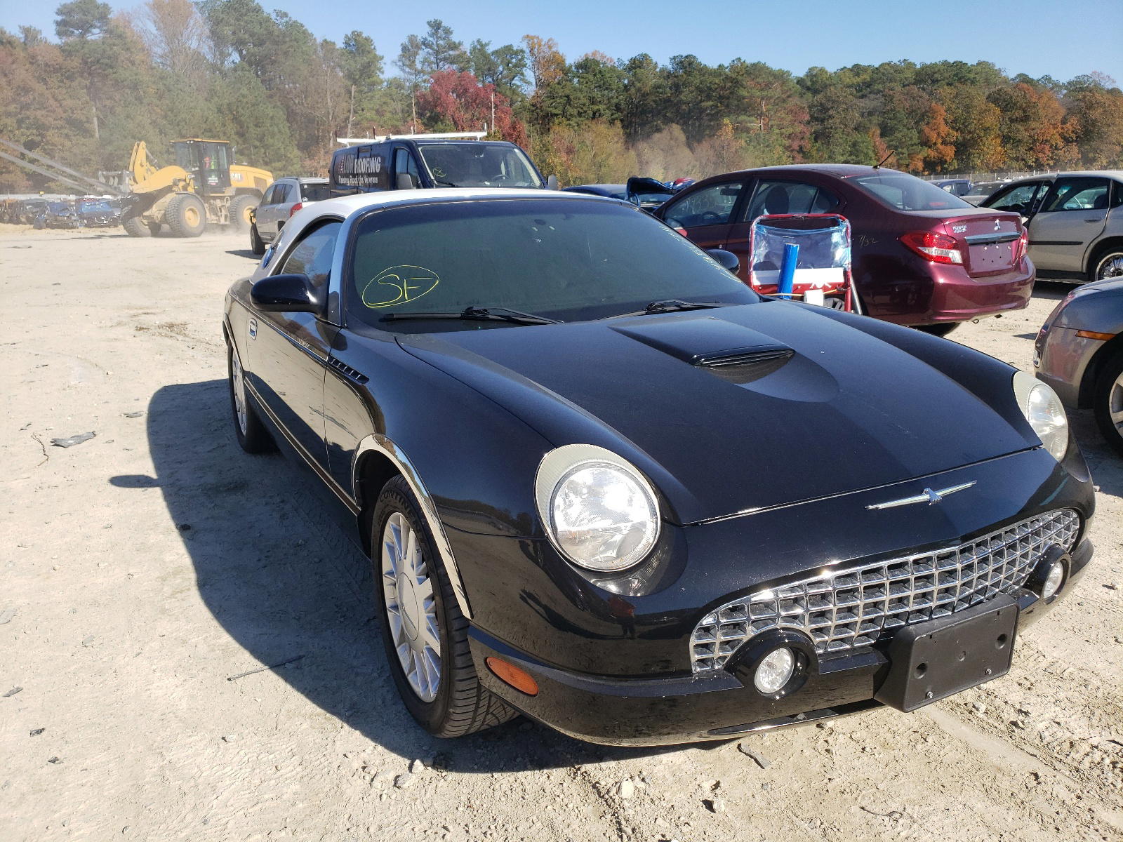 FORD THUNDERBIR 2002 with VIN 1FAHP60A42Y130691 - Photo from auction