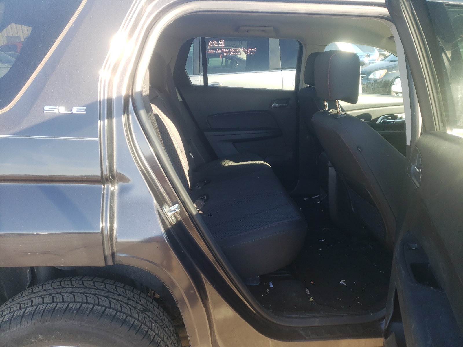 Photo 6 from auction – 2013 GMC TERRAIN SL with VIN 2GKALMEKXD6293713
