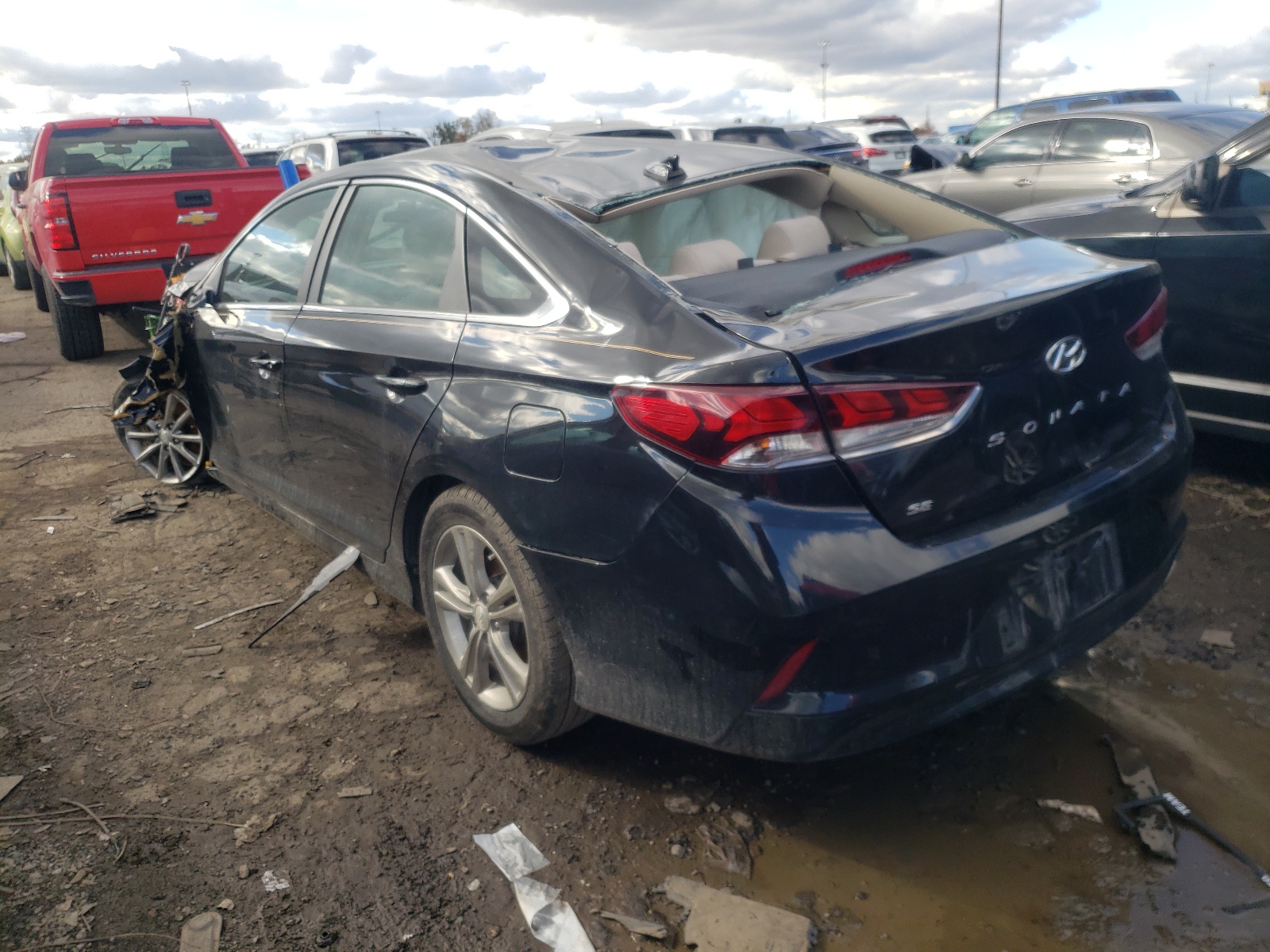 Photo 3 from auction – 2019 HYUNDAI SONATA SE with VIN 5NPE24AF0KH753026
