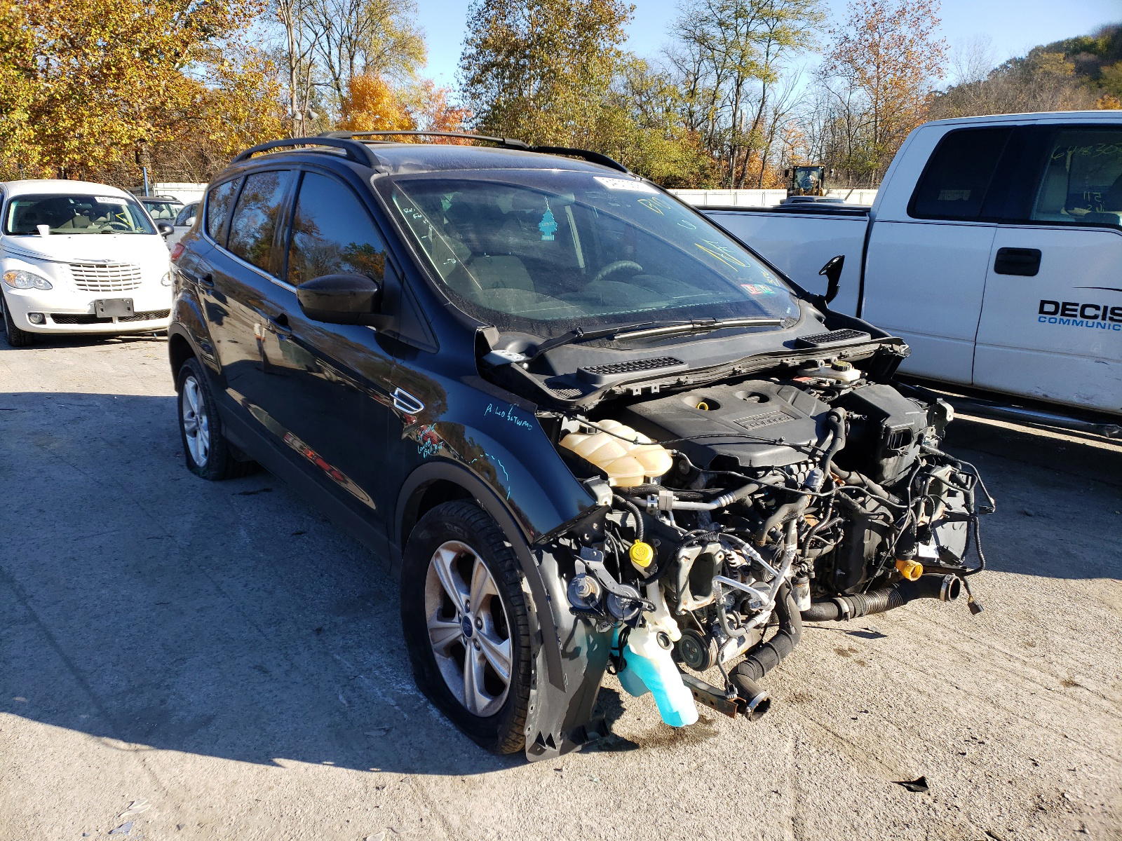 FORD ESCAPE SE 2013 with VIN 1FMCU9G97DUC77166 - Photo from auction