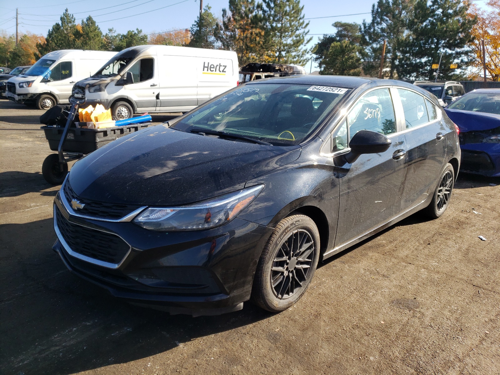 Photo 15 from auction – 2017 CHEVROLET CRUZE LT with VIN 3G1BE6SM0HS541737