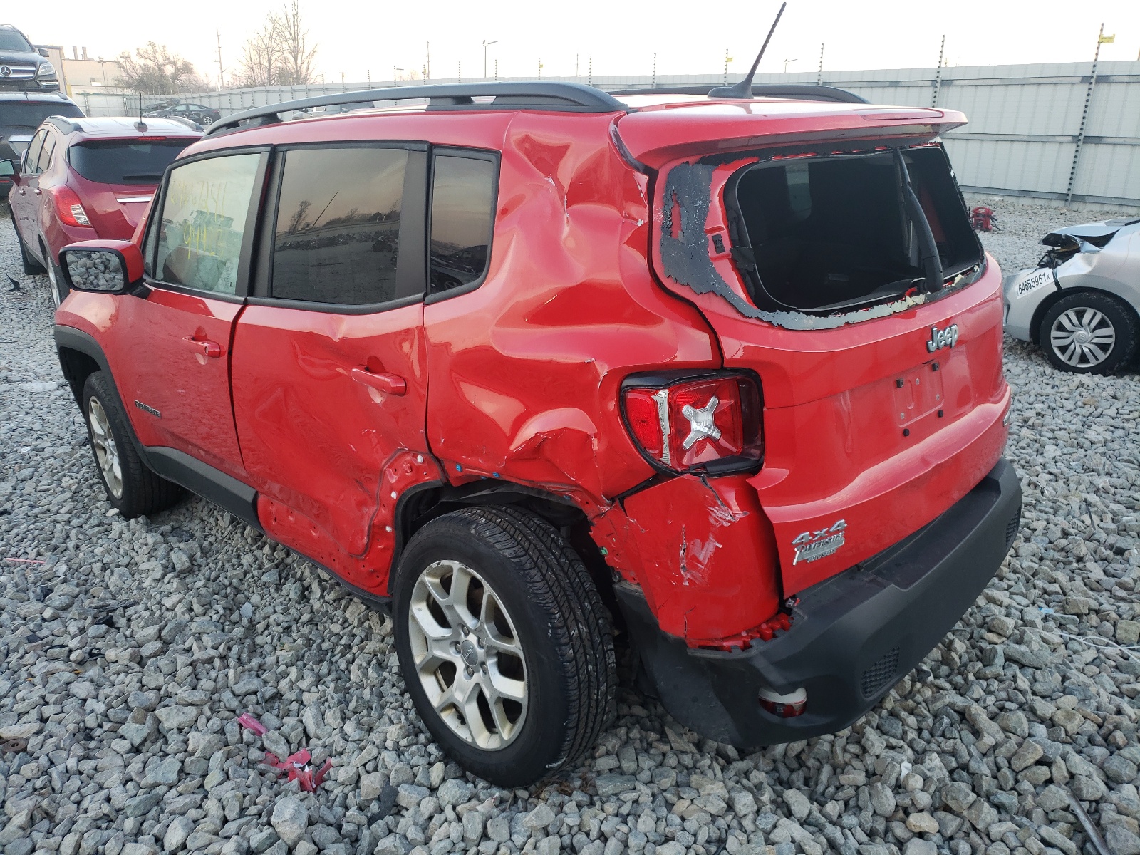 Photo 3 from auction – 2017 JEEP RENEGADE L with VIN ZACCJBBB6HPG08499