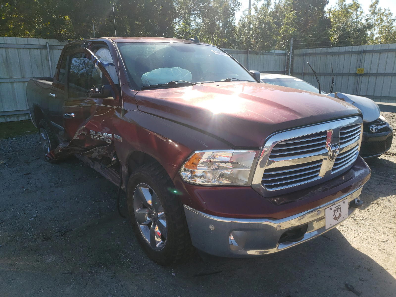 RAM 1500 SLT 2017 with VIN 3C6RR7LT7HG524627 - Photo from auction