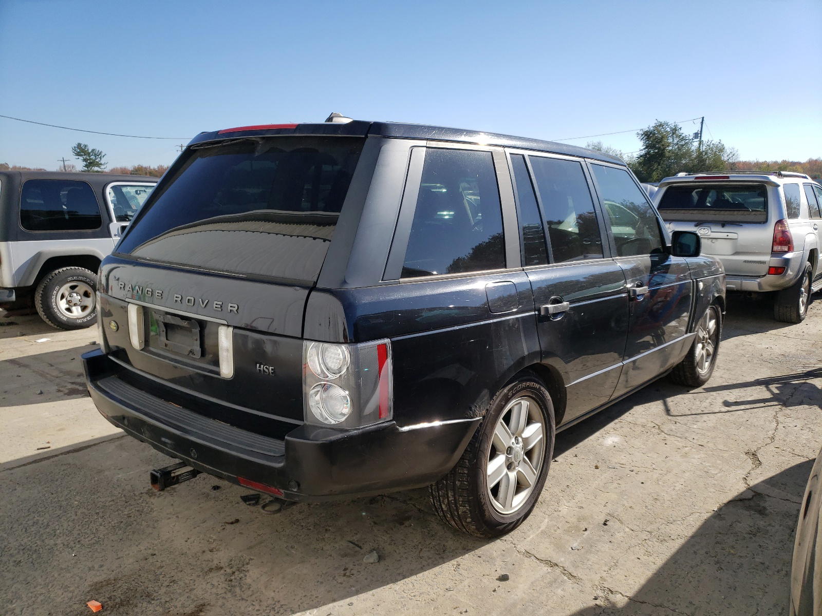 Photo 4 from auction – 2005 LAND ROVER RANGE ROVE with VIN SALME11455A197820