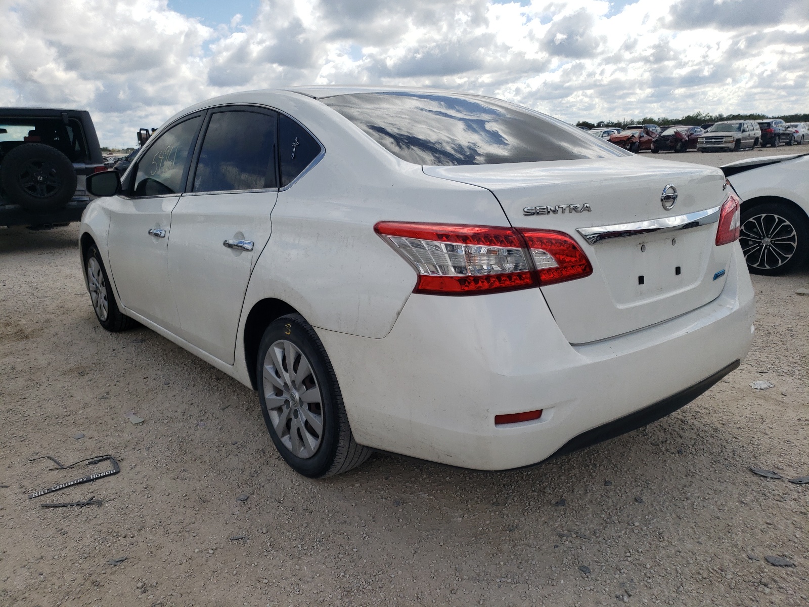 Photo 3 from auction – 2013 NISSAN SENTRA S with VIN 3N1AB7AP1DL661793