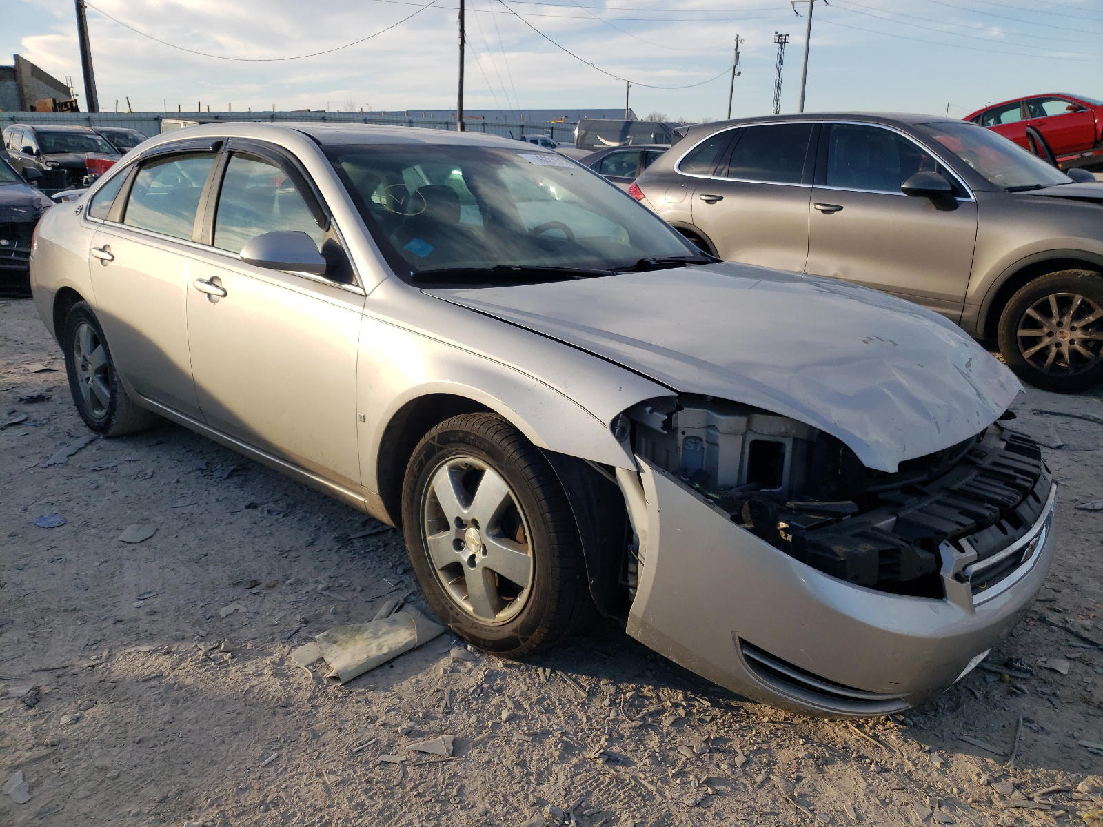 CHEVROLET IMPALA LT 2008 with VIN 2G1WT58K281295101 - Photo from auction