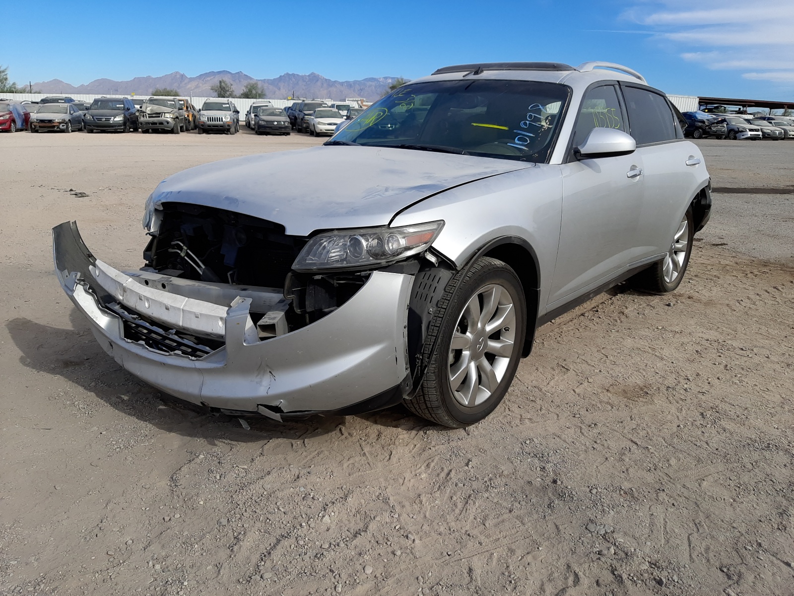 Photo 2 from auction – 2007 INFINITI FX35 with VIN JNRAS08U27X101998