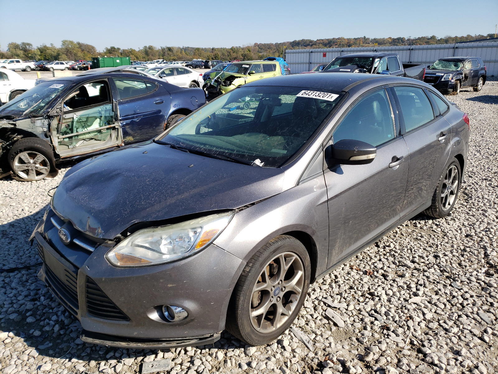 Photo 2 from auction – 2014 FORD FOCUS SE with VIN 1FADP3F2XEL405690