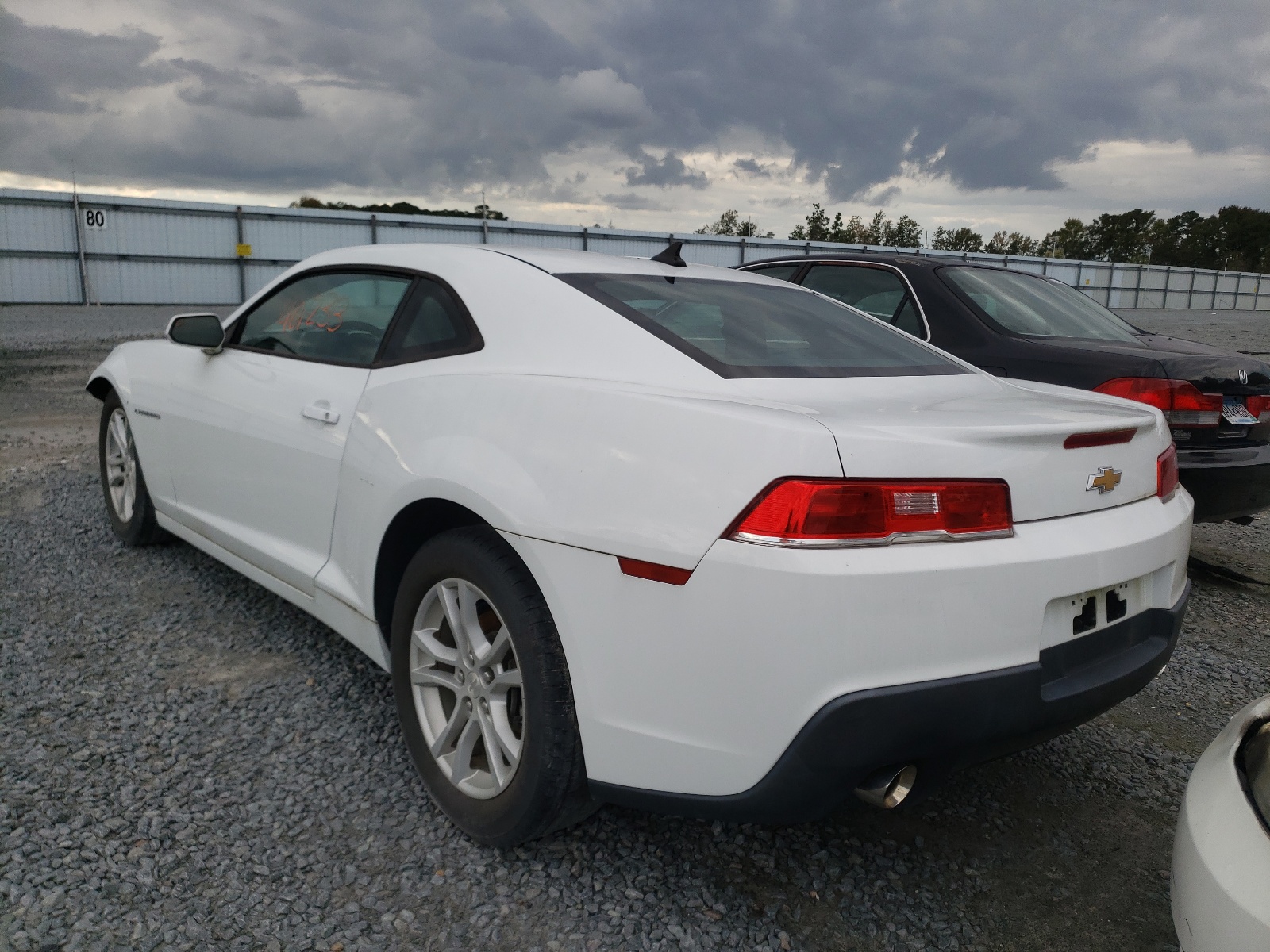 Photo 3 from auction – 2015 CHEVROLET CAMARO LS with VIN 2G1FB1E30F9311514