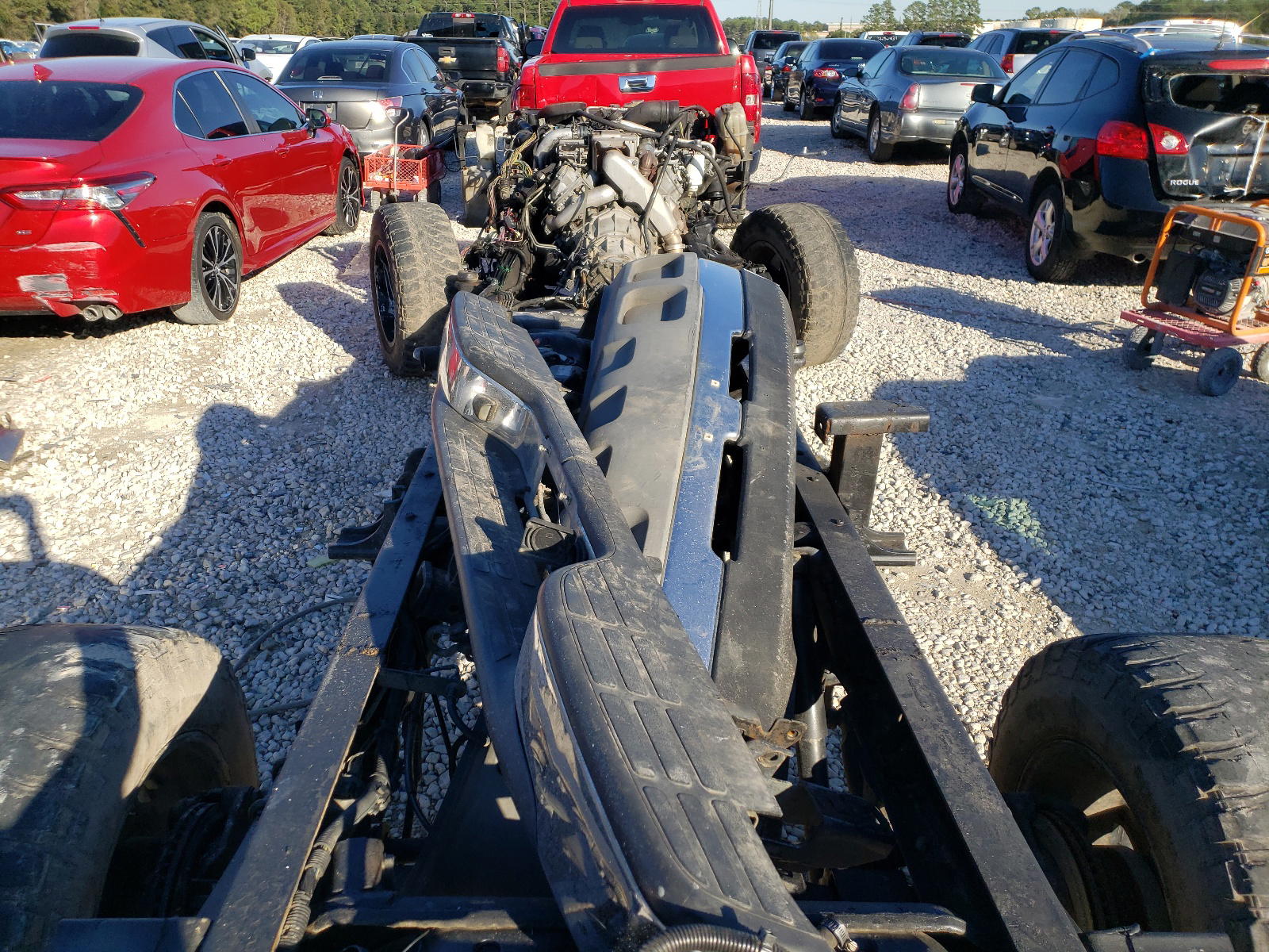 Photo 9 from auction – 2007 CHEVROLET SILVERADO with VIN 1GBJC34D57E147488