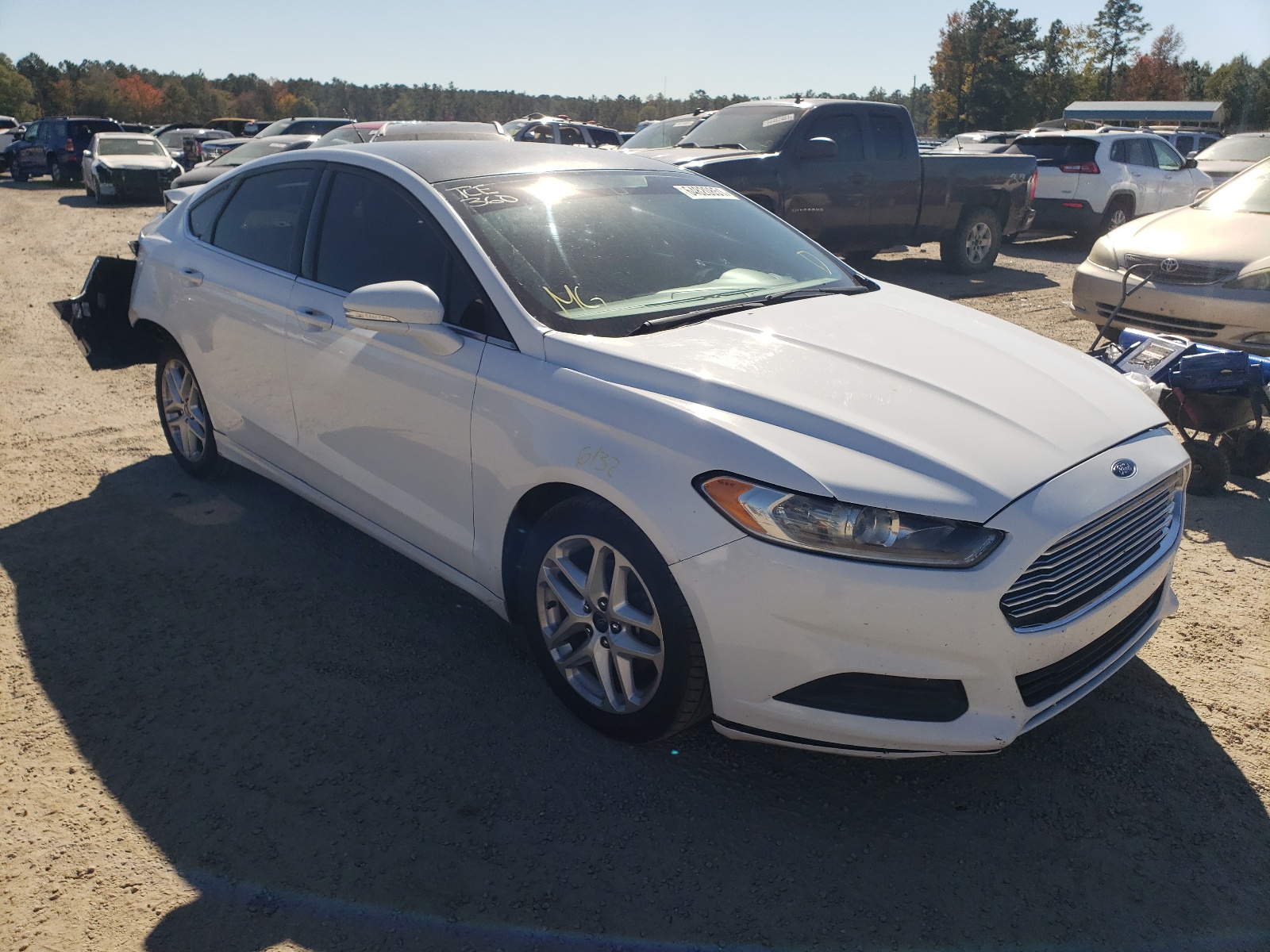 FORD FUSION SE 2013 with VIN 3FA6P0H77DR364287 - Photo from auction