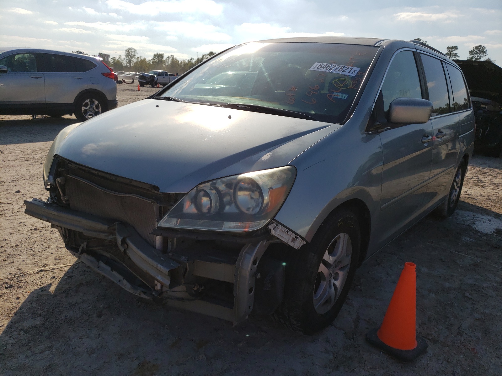 Photo 2 from auction – 2006 HONDA ODYSSEY with VIN 5FNRL38746B096176