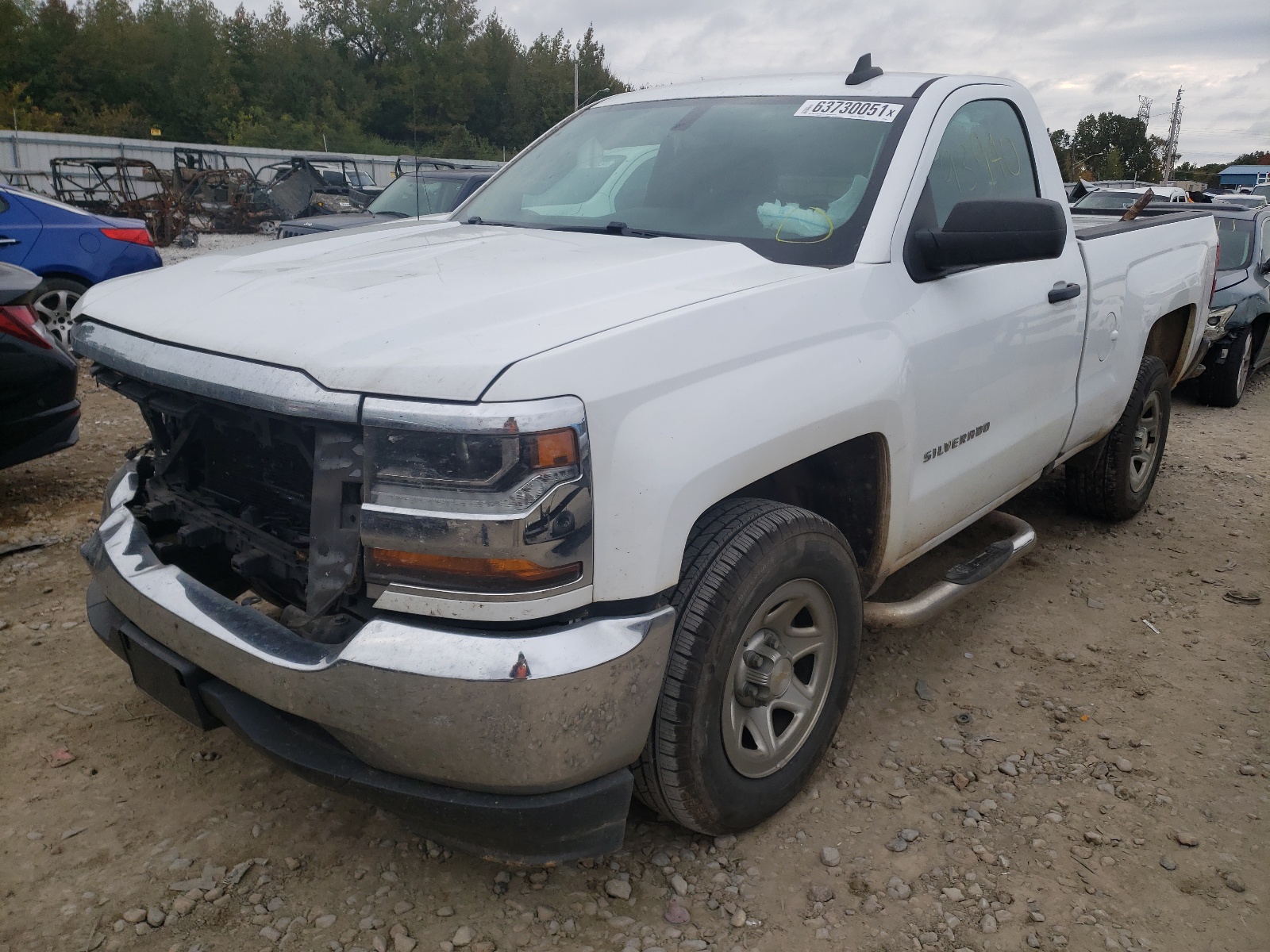 Photo 2 from auction – 2016 CHEVROLET SILVERADO with VIN 1GCNCNEH2GZ343584