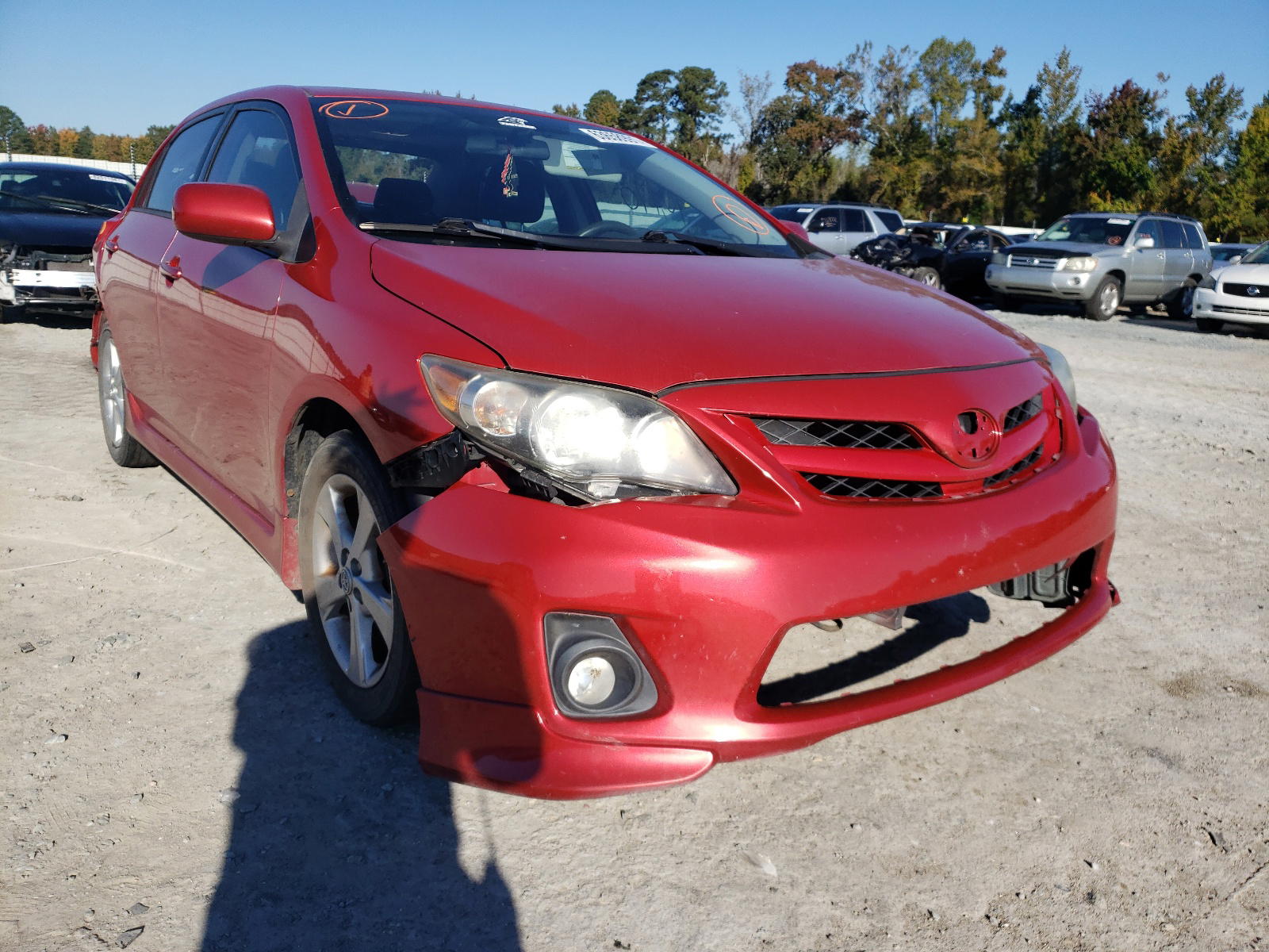 TOYOTA COROLLA BA 2012 with VIN 5YFBU4EE2CP012329 - Photo from auction