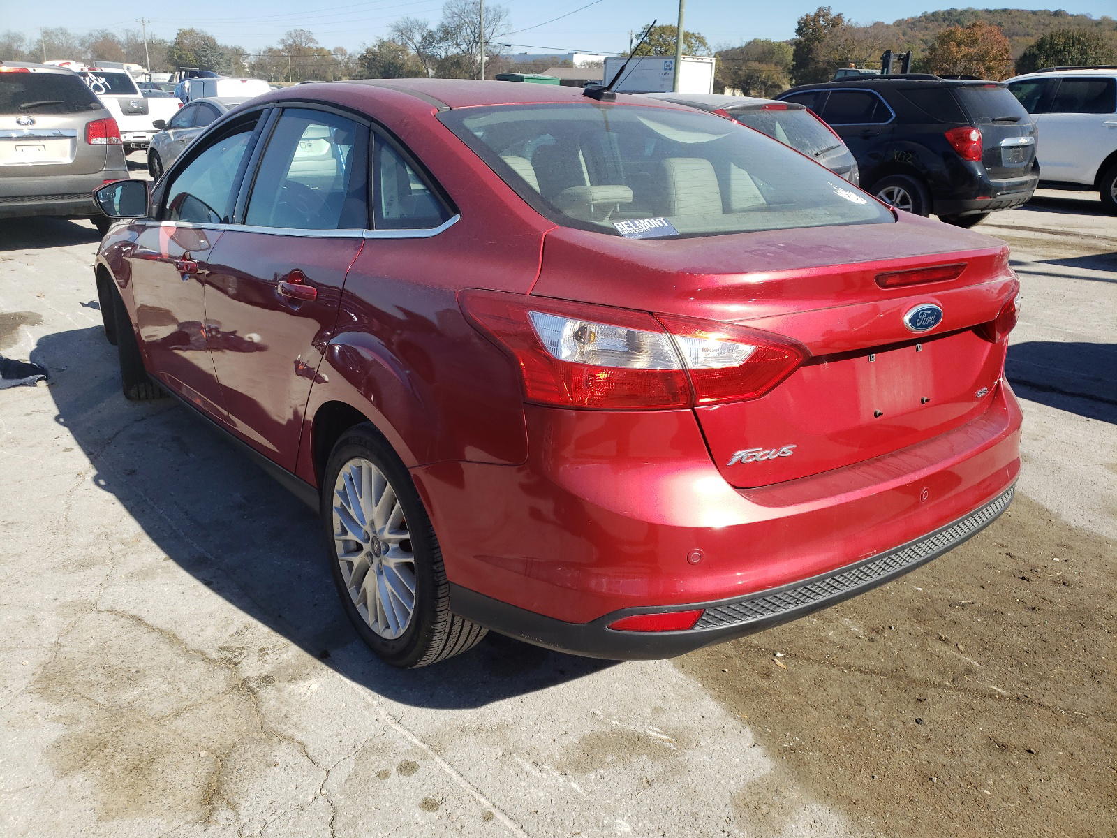 Photo 3 from auction – 2012 FORD FOCUS with VIN 1FAHP3H21CL104740