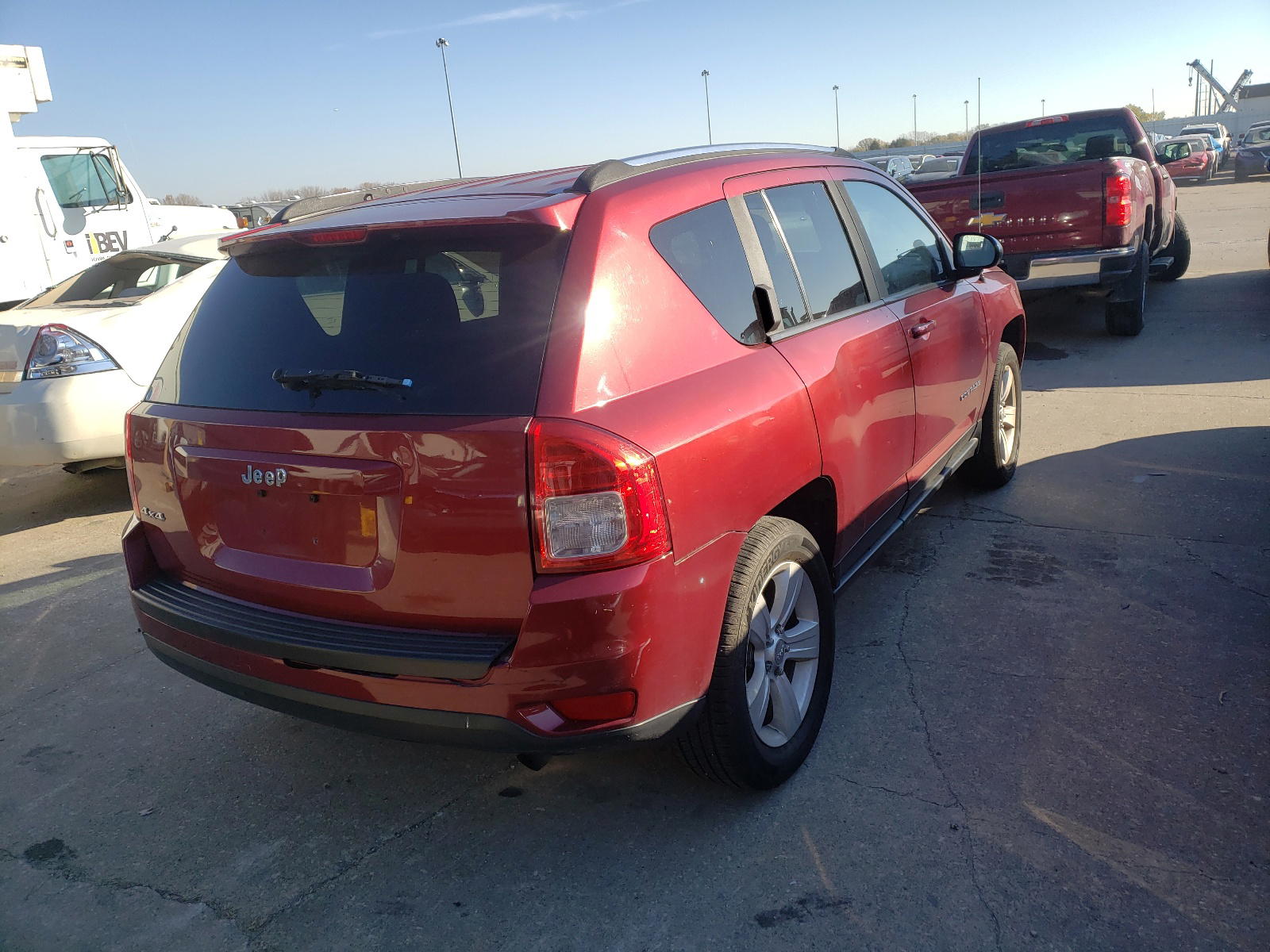 Photo 4 from auction – 2012 JEEP COMPASS SP with VIN 1C4NJDBB6CD591831