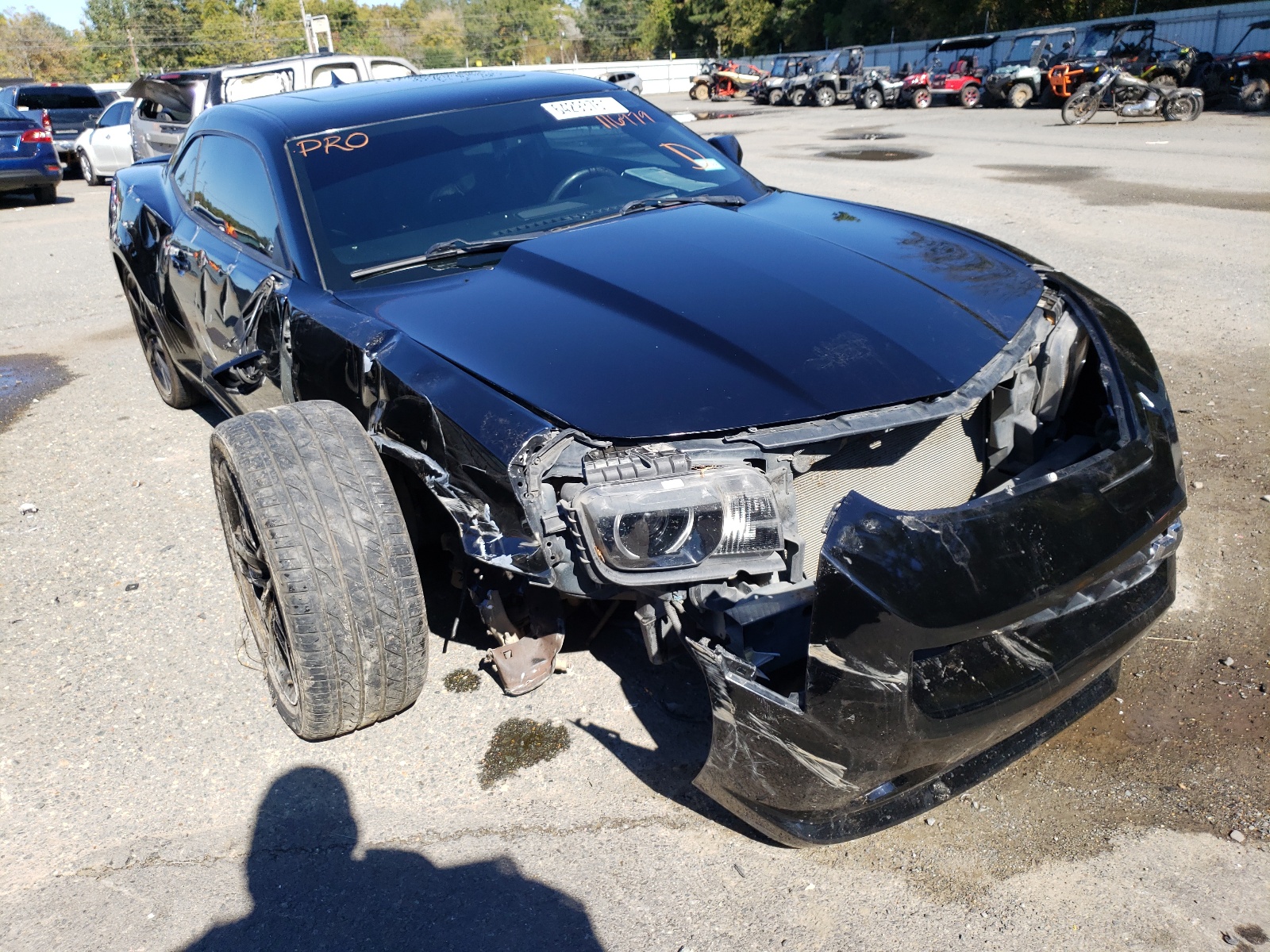 CHEVROLET CAMARO LT 2012 with VIN 2G1FC1E3XC9116979 - Photo from auction