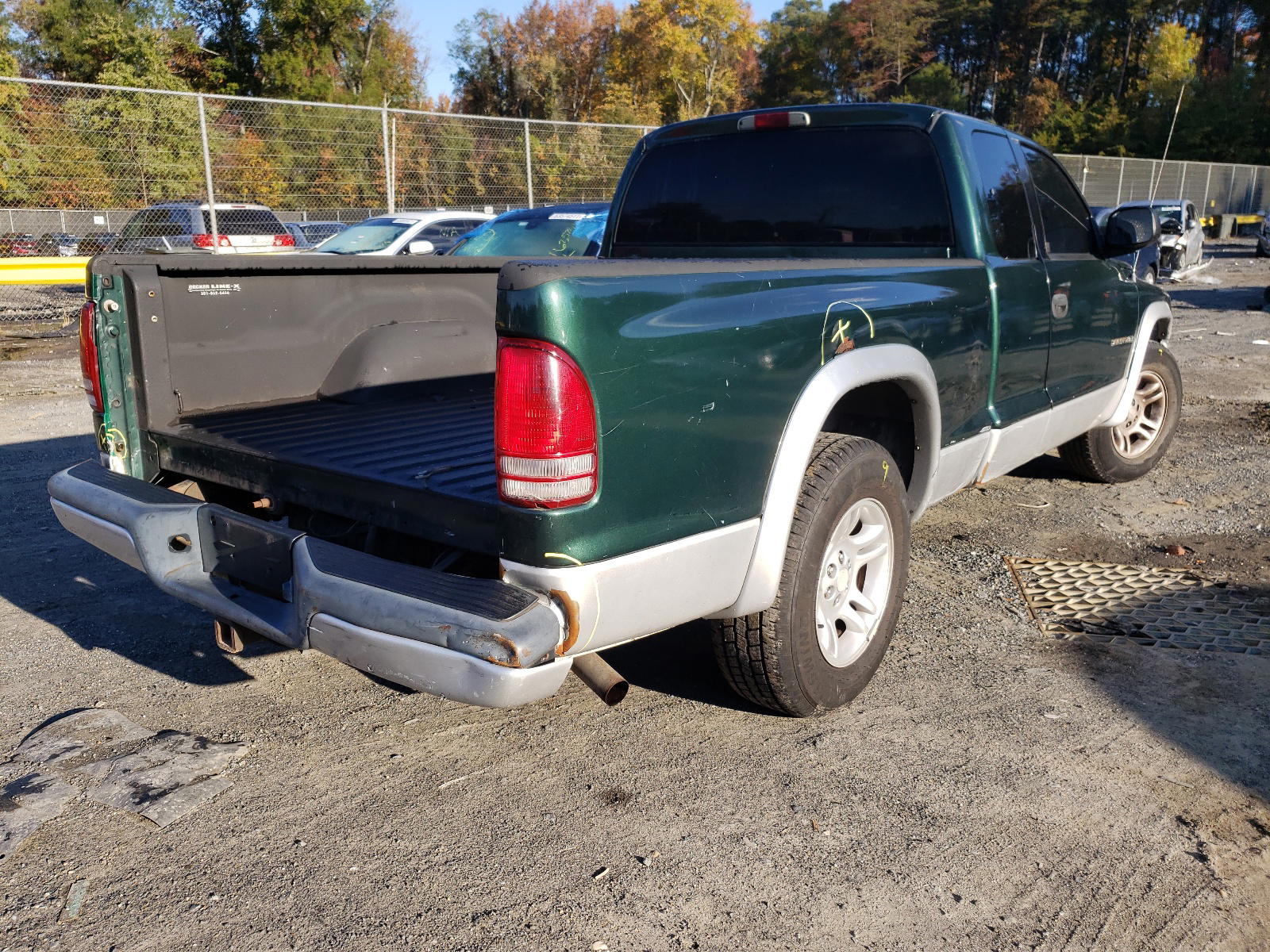 Photo 4 from auction – 2002 DODGE DAKOTA SLT with VIN 1B7GL42X72S537625