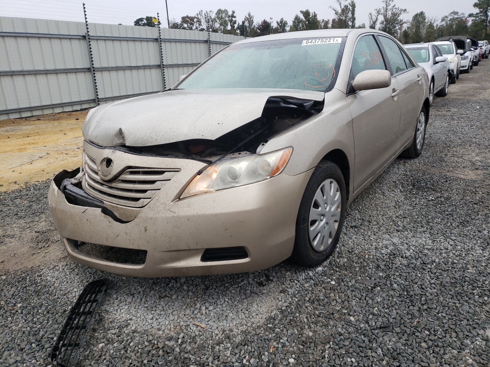Photo 2 from auction – 2007 TOYOTA CAMRY CE/L with VIN 4T1BE46KX7U573951