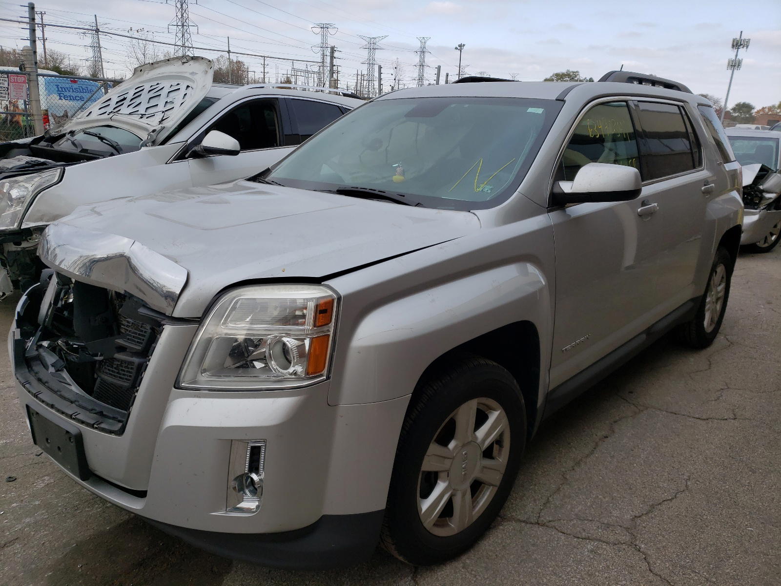 Photo 2 from auction – 2014 GMC TERRAIN SL with VIN 2GKALSEK7E6220157