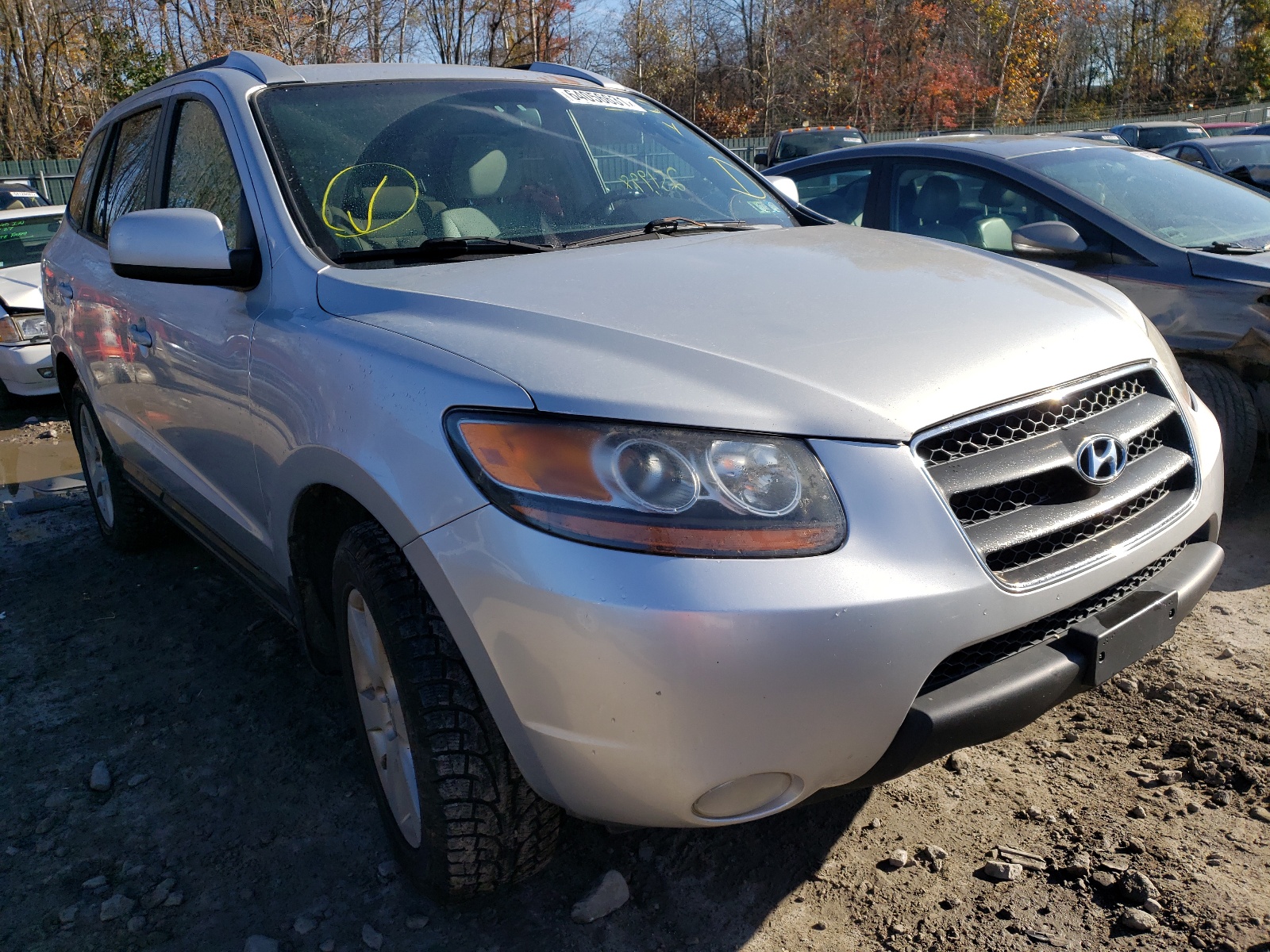 Photo 1 from auction – 2008 HYUNDAI SANTA FE with VIN 5NMSH73E48H131915