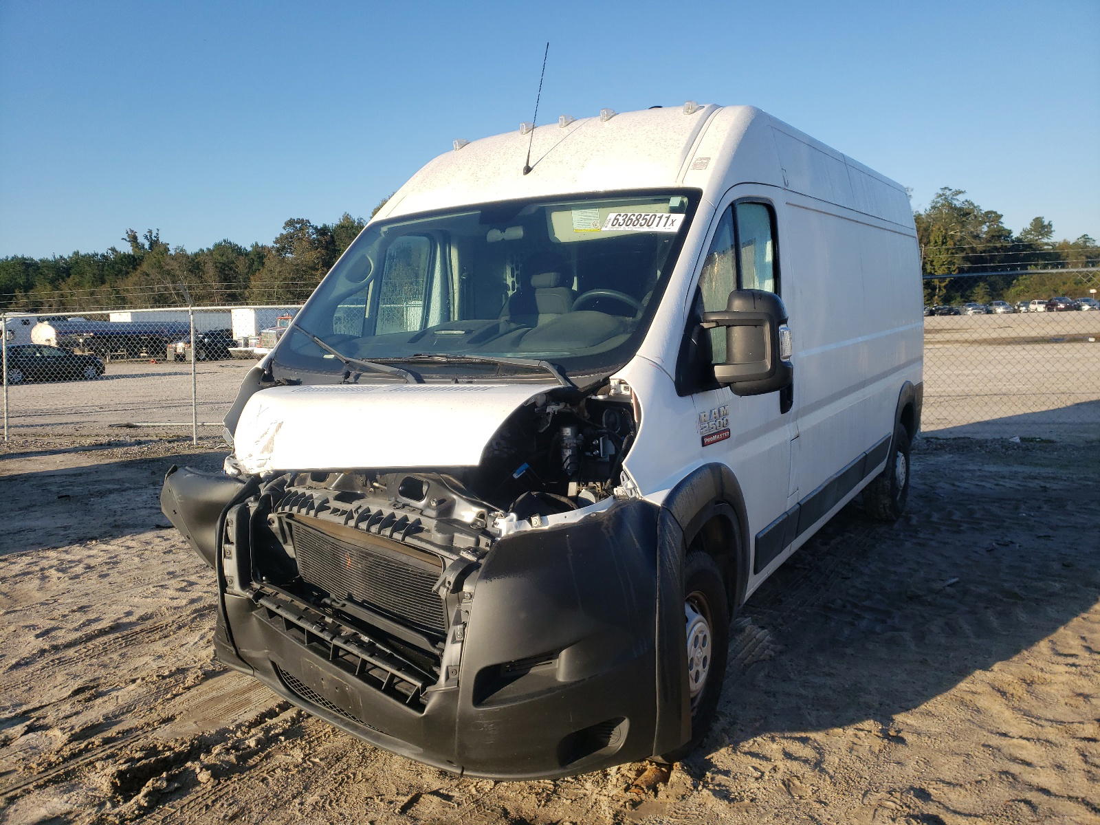 Photo 2 from auction – 2018 RAM PROMASTER with VIN 3C6TRVDG5JE148796