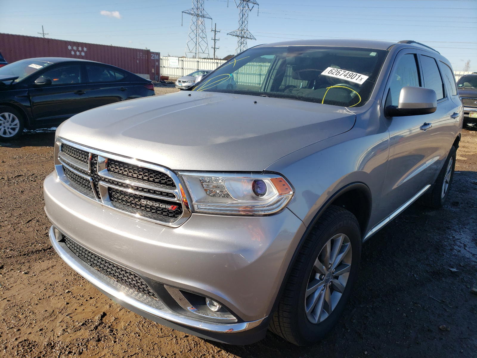 Photo 2 from auction – 2018 DODGE DURANGO SX with VIN 1C4RDJAG6JC393063