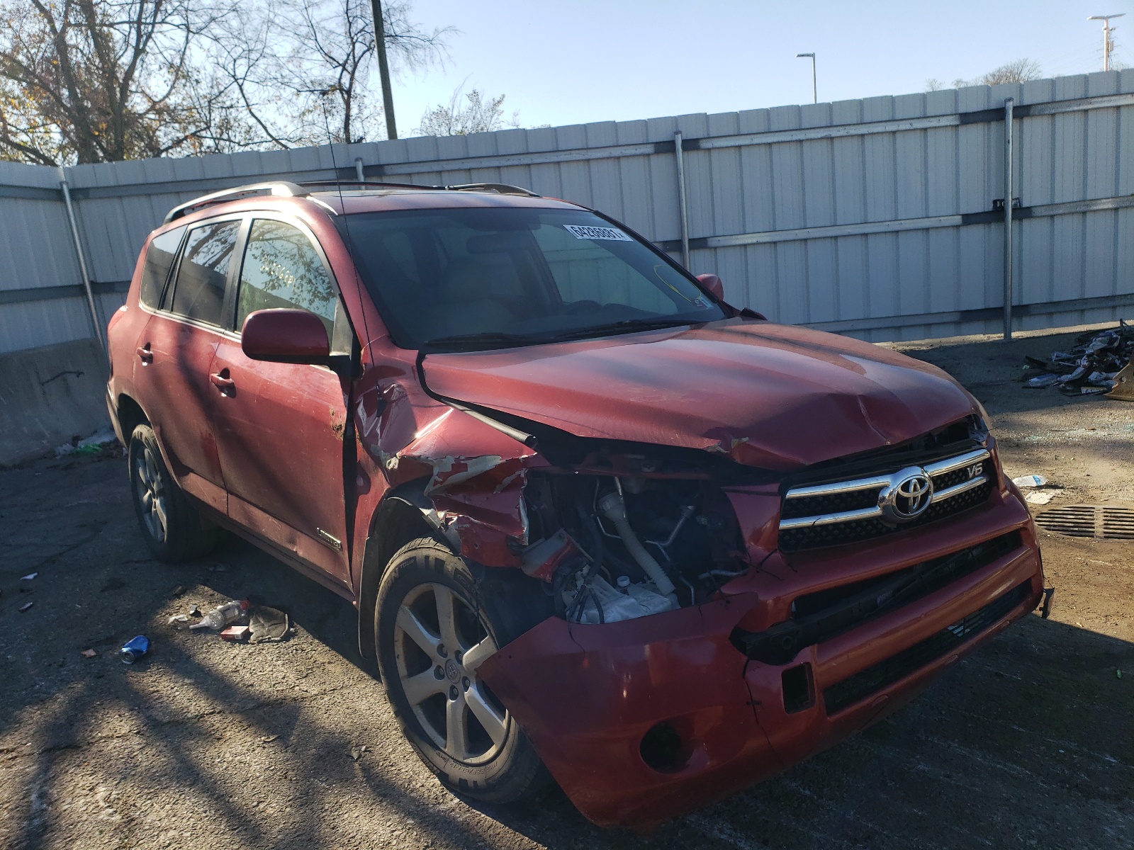 TOYOTA RAV4 2008 with VIN JTMBK31V385065938 - Photo from auction