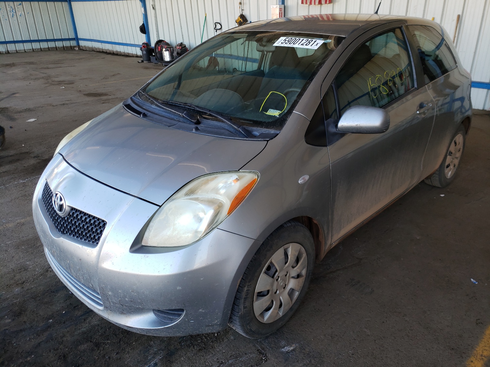 Photo 14 from auction – 2007 TOYOTA YARIS with VIN JTDJT923775098397