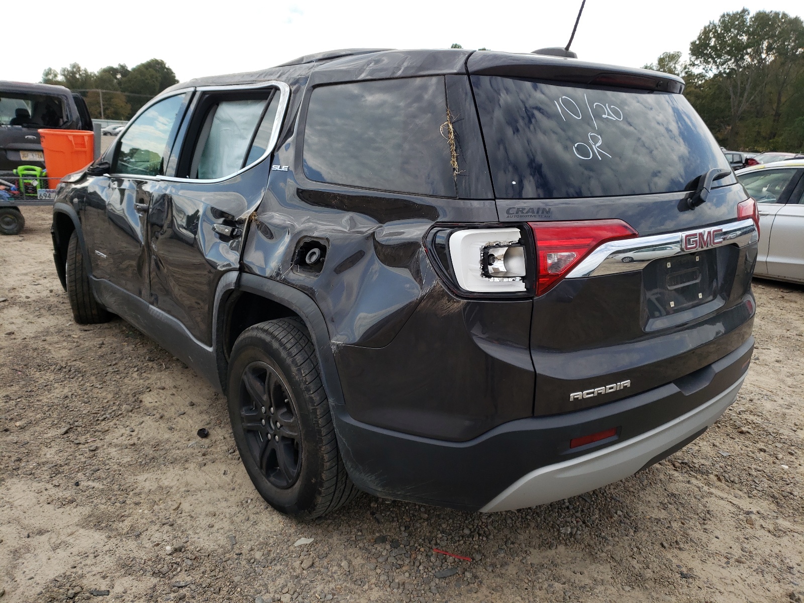 Photo 3 from auction – 2019 GMC ACADIA SLE with VIN 1GKKNKLAXKZ122099