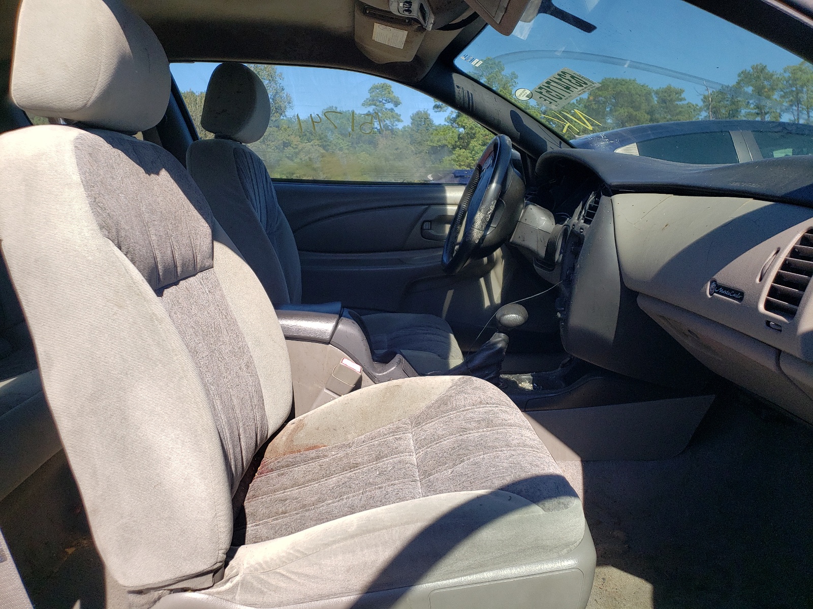 Photo 5 from auction – 2004 CHEVROLET MONTE CARL with VIN 2G1WW12E049439579