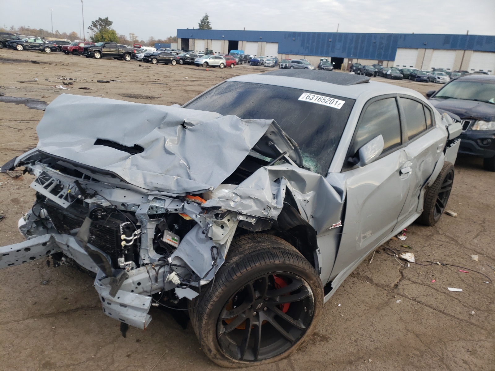 Photo 2 from auction – 2021 DODGE CHARGER SC with VIN 2C3CDXGJ3MH614488