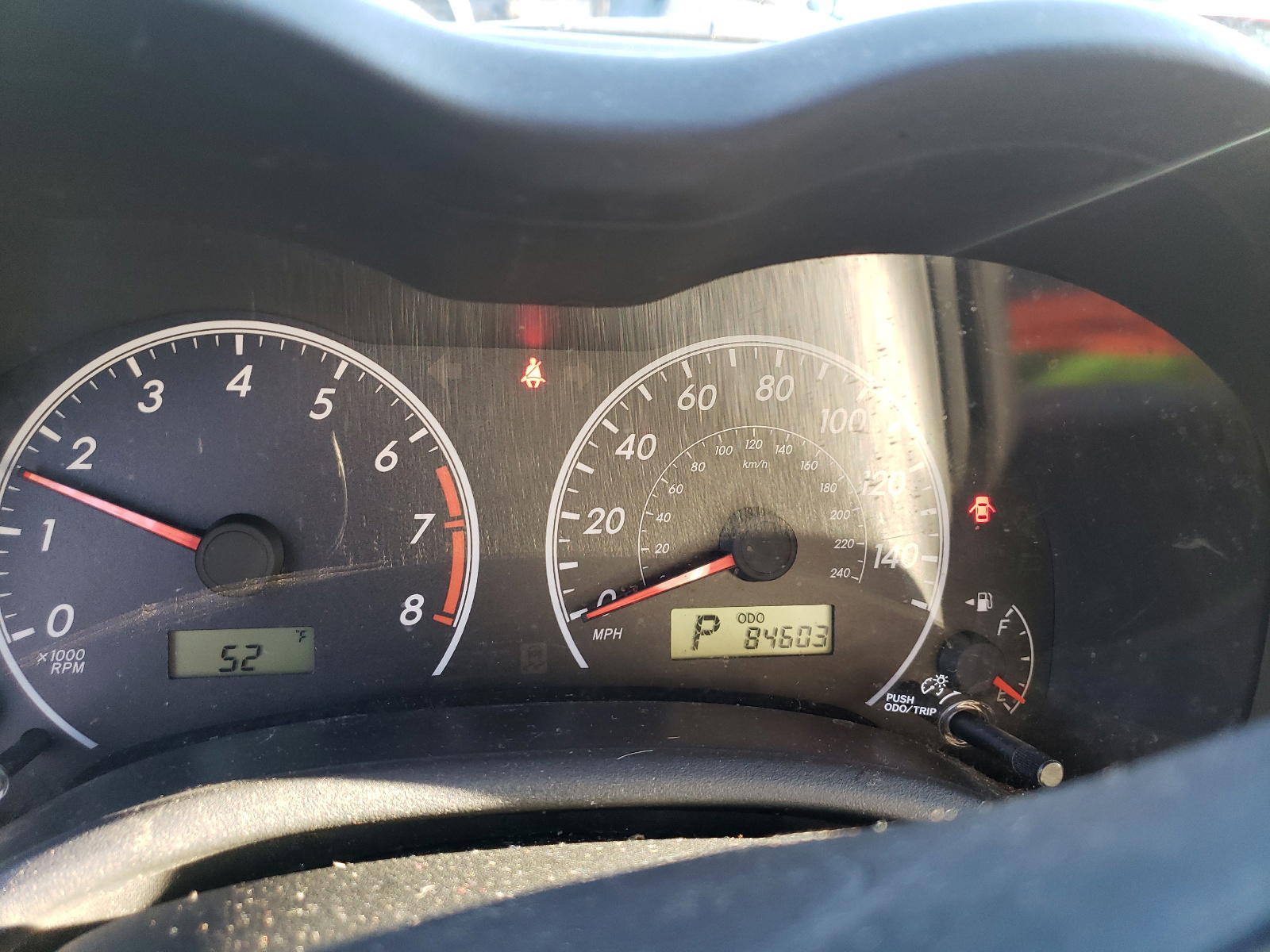 Photo 8 from auction – 2012 TOYOTA COROLLA BA with VIN 2T1BU4EE2CC867788