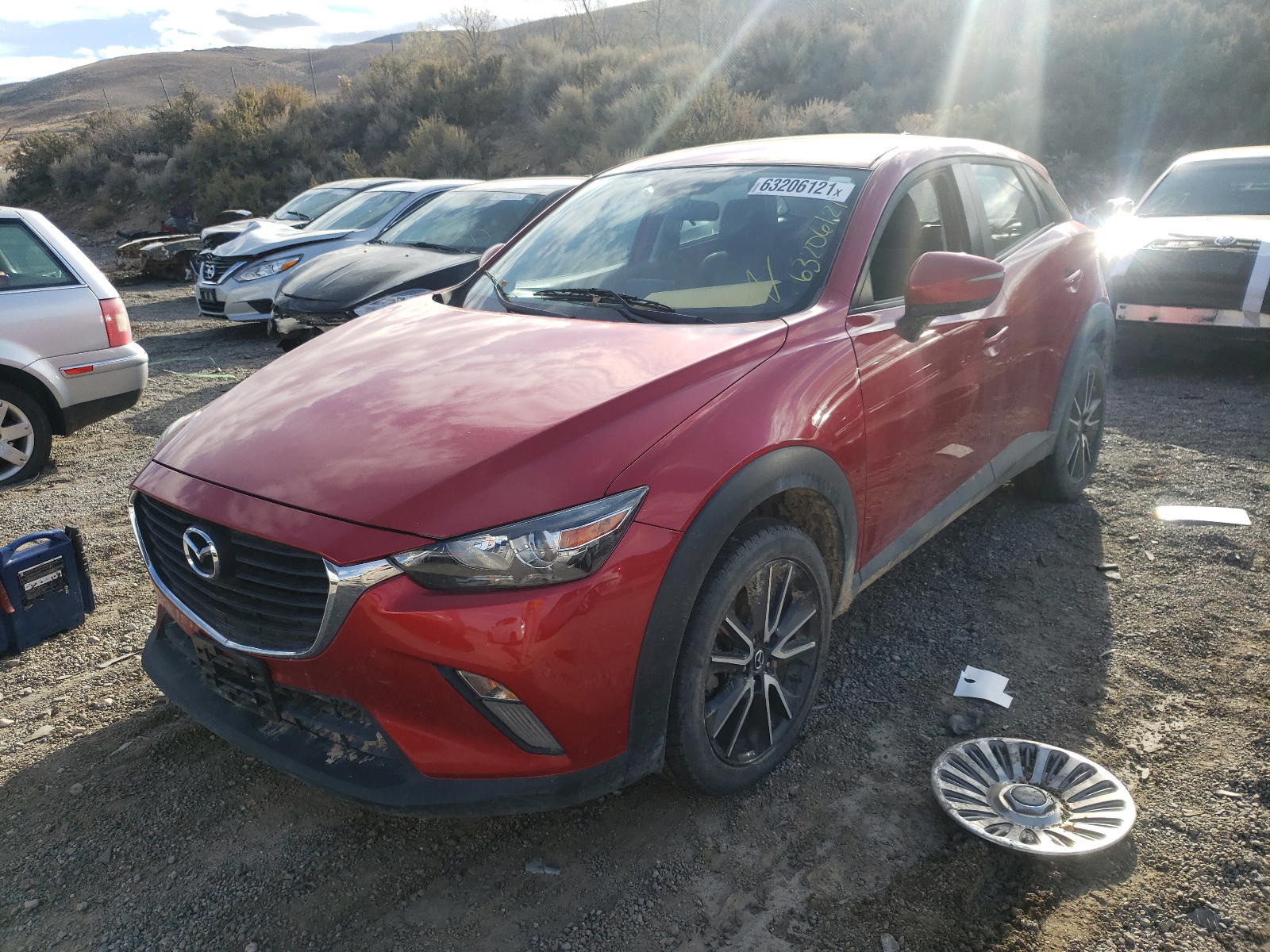 Photo 2 from auction – 2017 MAZDA CX-3 TOURI with VIN JM1DKFC7XH0145890