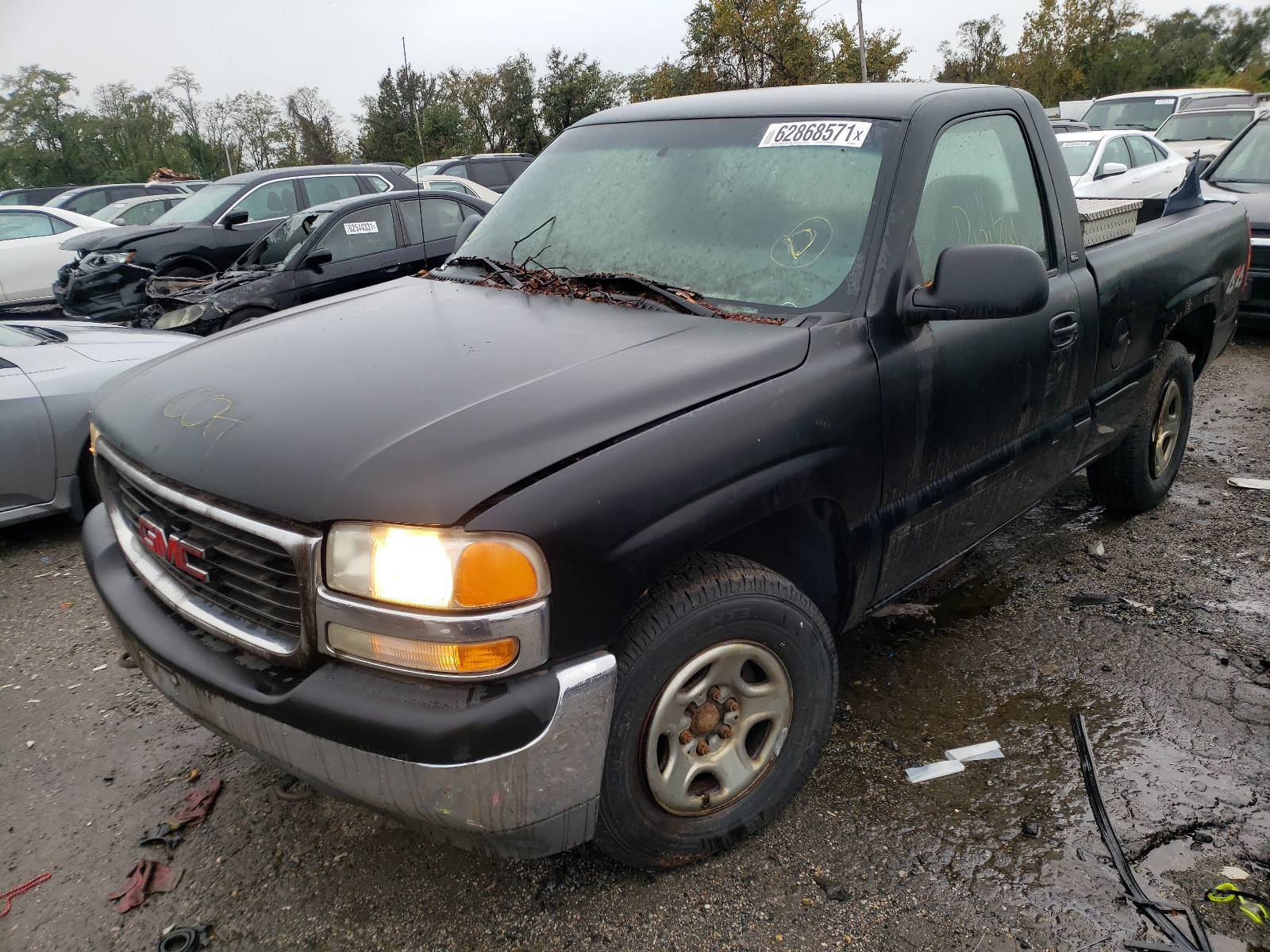 Photo 2 from auction – 2001 GMC NEW SIERRA with VIN 1GTEK14V61Z103500