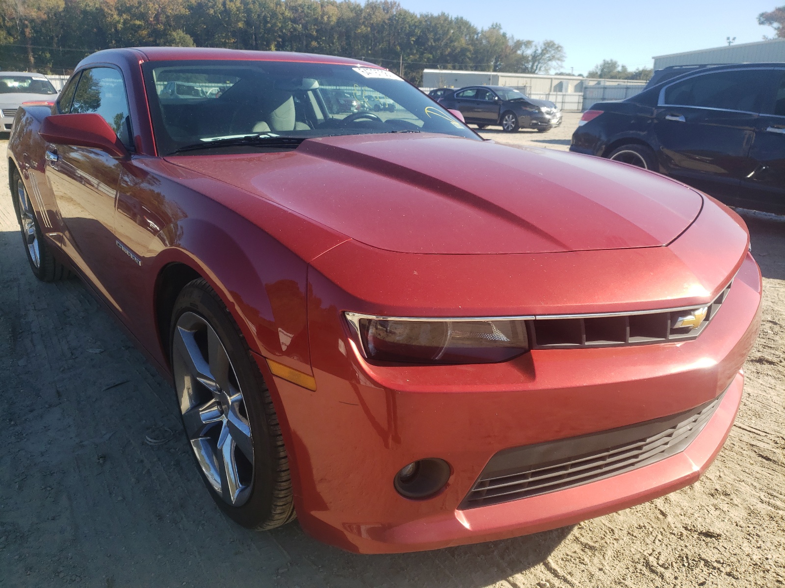 Photo 1 from auction – 2015 CHEVROLET CAMARO LT with VIN 2G1FD1E39F9206495