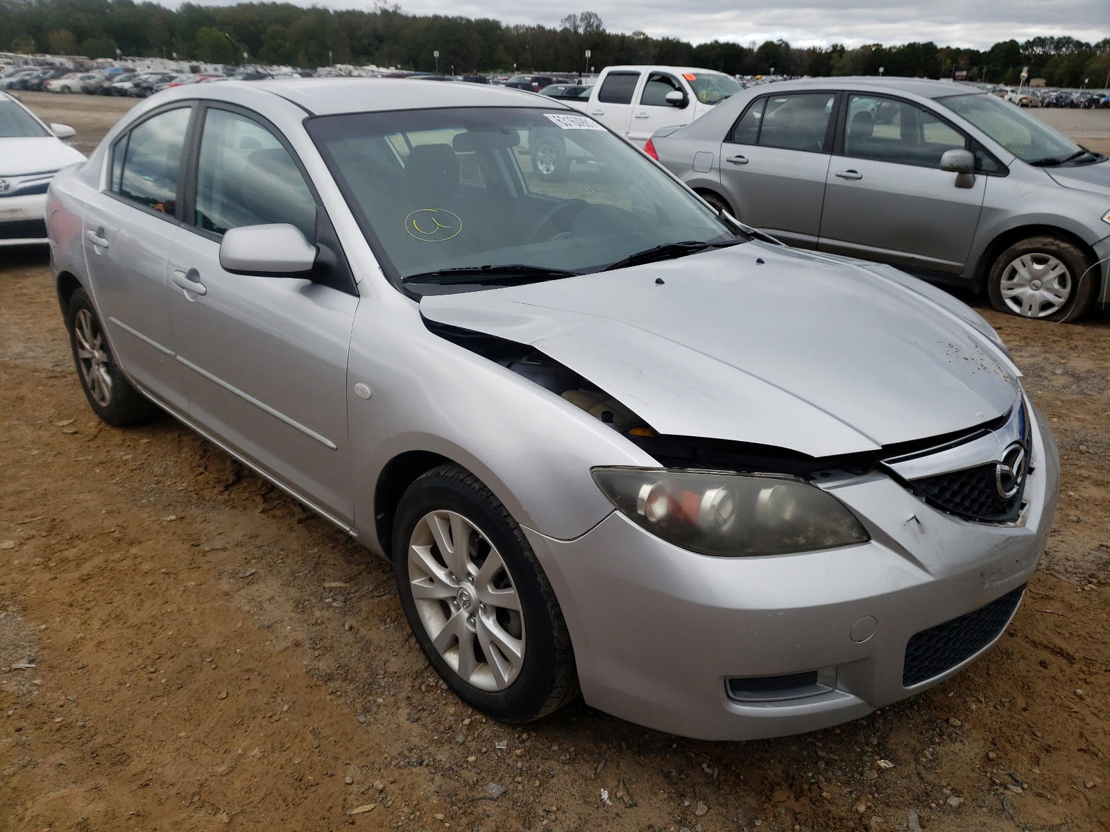 MAZDA 3 I 2007 with VIN JM1BK12F171708305 - Photo from auction