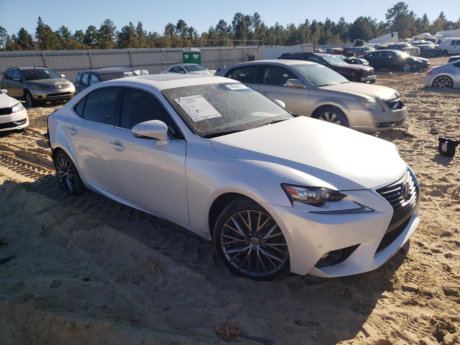LEXUS IS 200T 2016 with VIN JTHBA1D23G5004420 - Photo from auction
