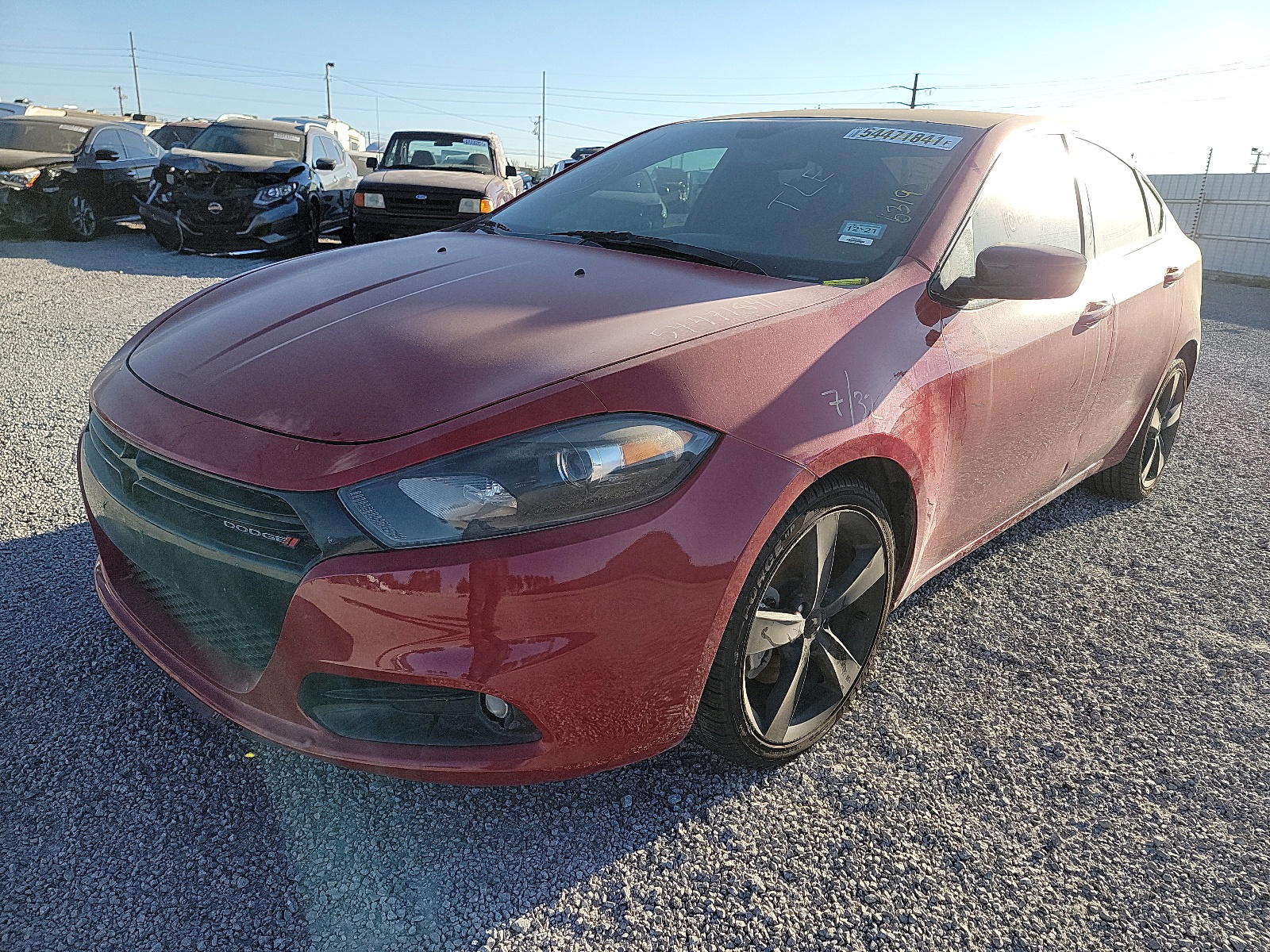 Photo 2 from auction – 2016 DODGE DART SXT with VIN 1C3CDFBB3GD516167