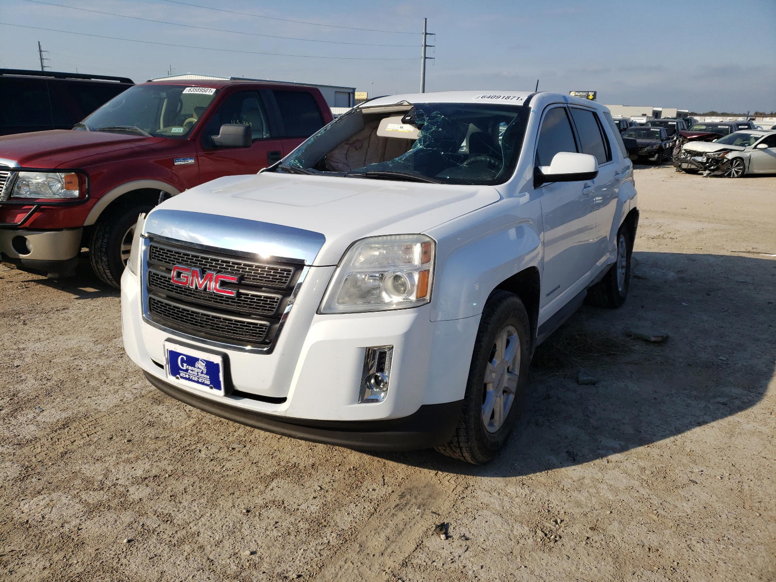 Photo 2 from auction – 2015 GMC TERRAIN SL with VIN 2GKALMEK6F6184572