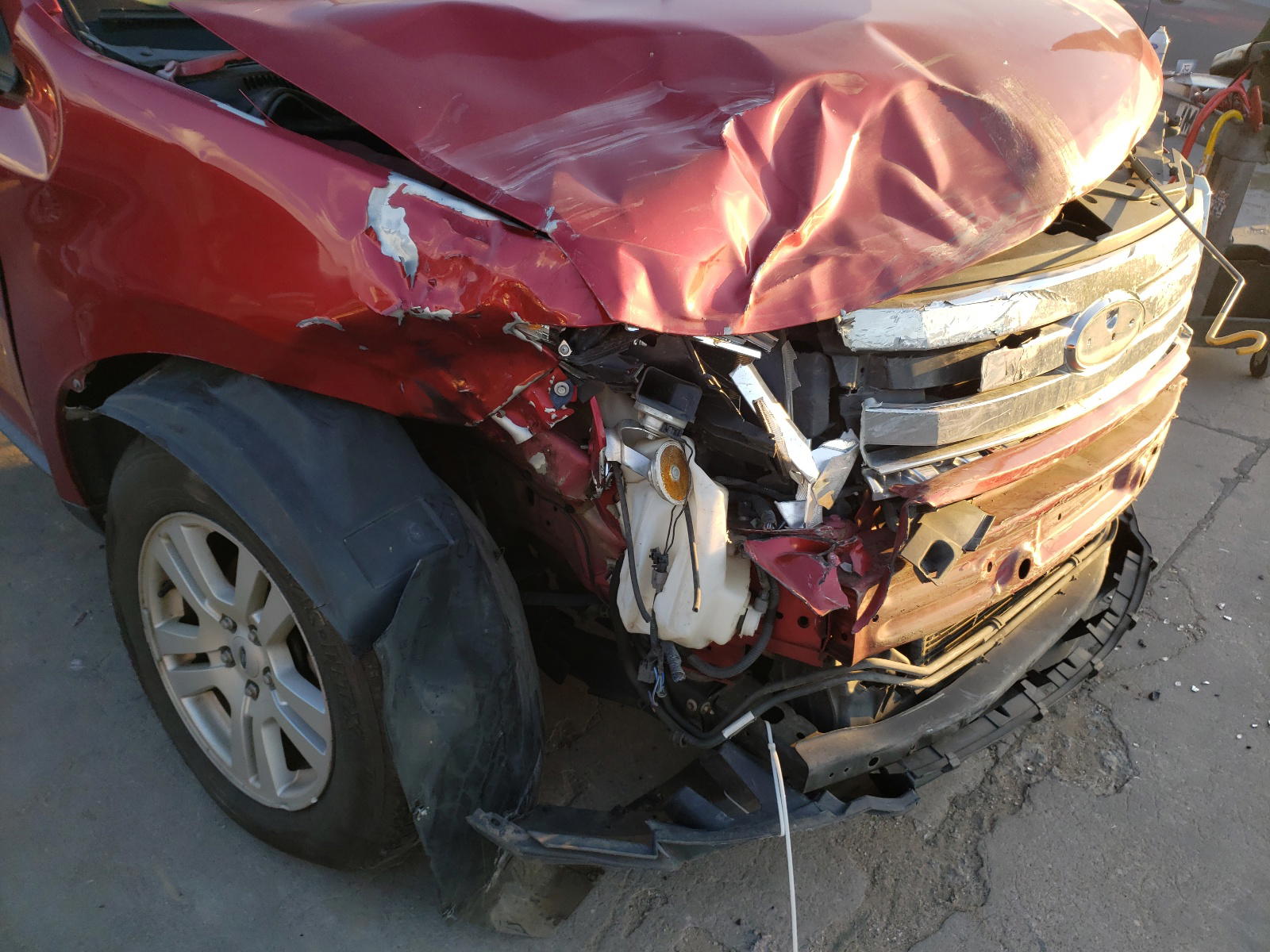 Photo 9 from auction – 2008 FORD EDGE SE with VIN 2FMDK36C88BA01997