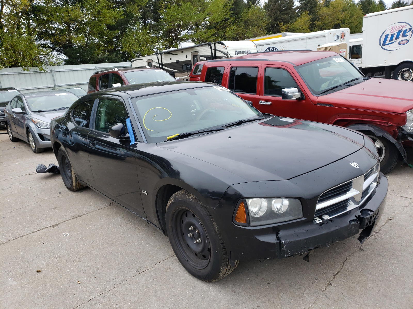 DODGE CHARGER SX 2010 with VIN 2B3CA3CV5AH252554 - Photo from auction