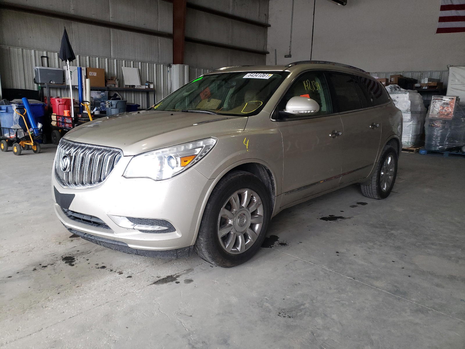 Photo 2 from auction – 2013 BUICK ENCLAVE with VIN 5GAKRDKD2DJ230291