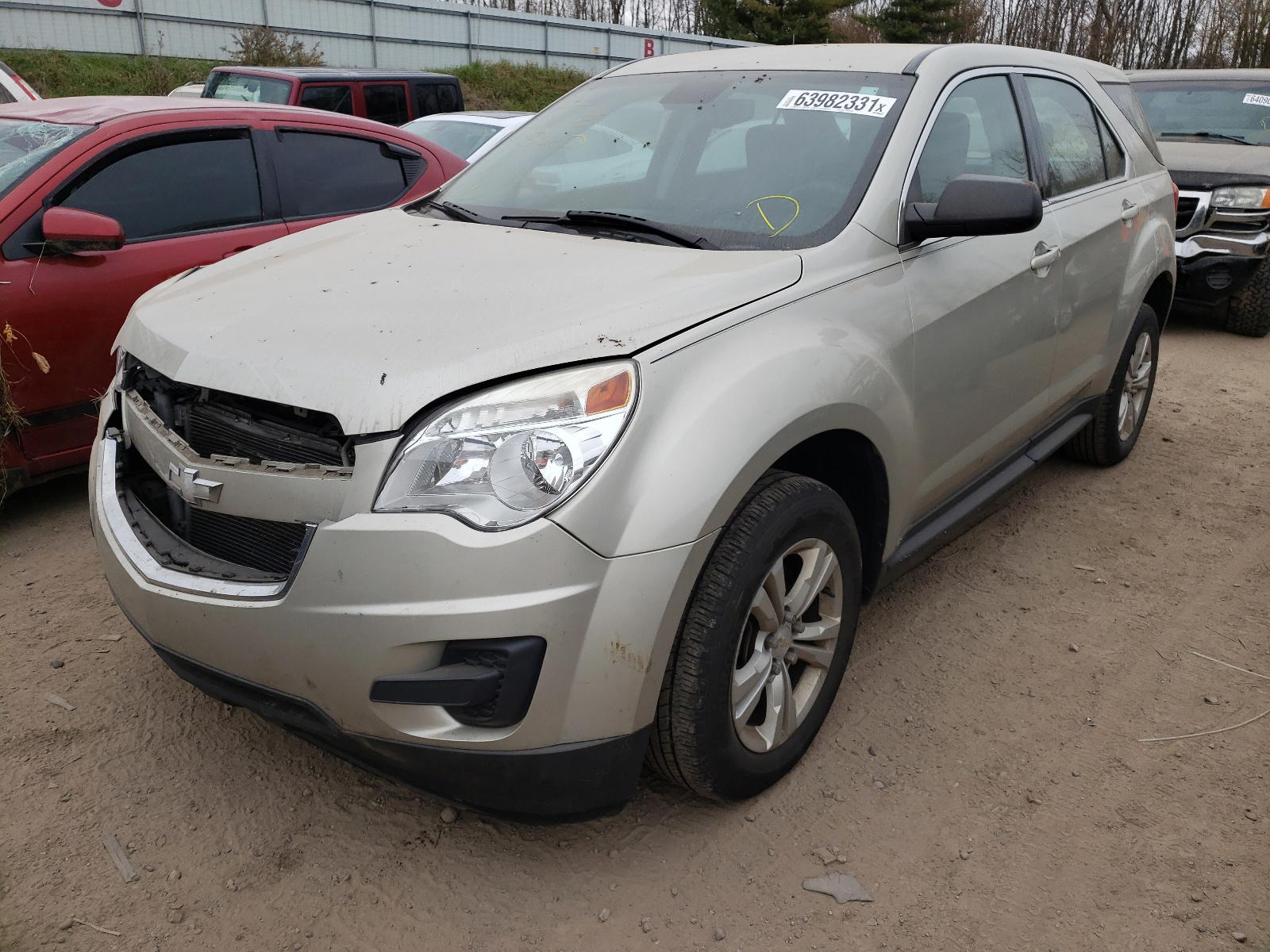 Photo 2 from auction – 2014 CHEVROLET EQUINOX LS with VIN 2GNALAEK0E6239498