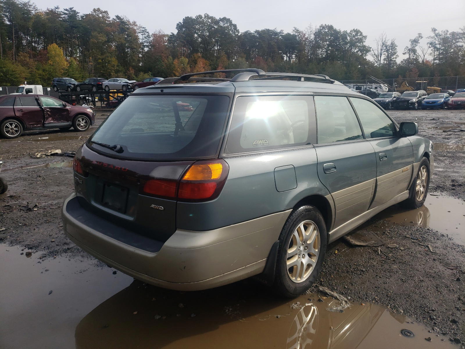 Photo 4 from auction – 2002 SUBARU LEGACY OUT with VIN 4S3BH686727630296