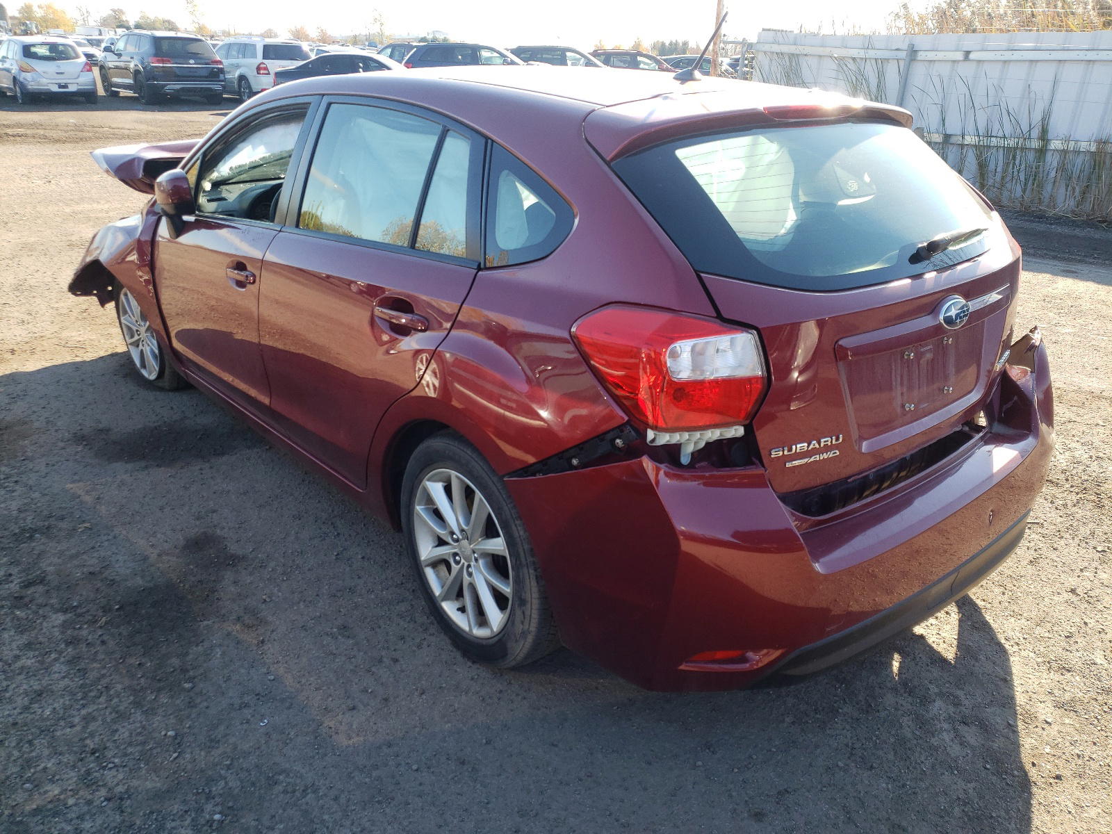 Photo 3 from auction – 2014 SUBARU IMPREZA PR with VIN JF1GPAC63E8210901