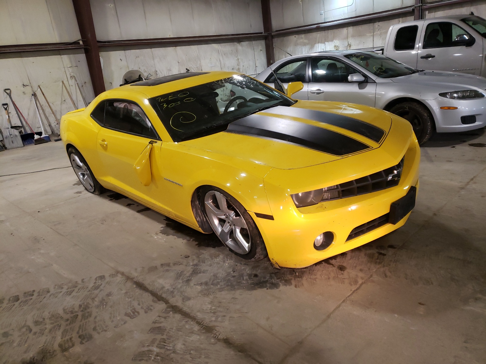 CHEVROLET CAMARO LT 2010 with VIN 2G1FB1EVXA9164581 - Photo from auction