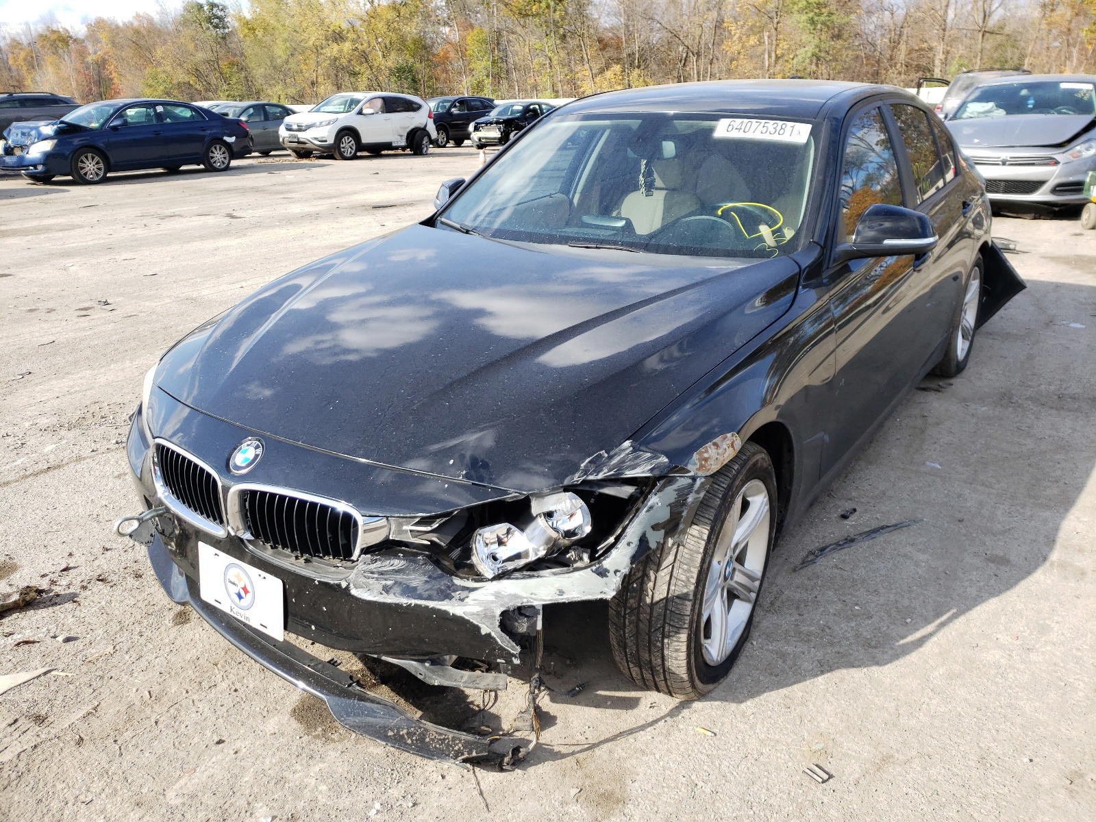 Photo 2 from auction – 2014 BMW 328 I with VIN WBA3A5C53EF604822