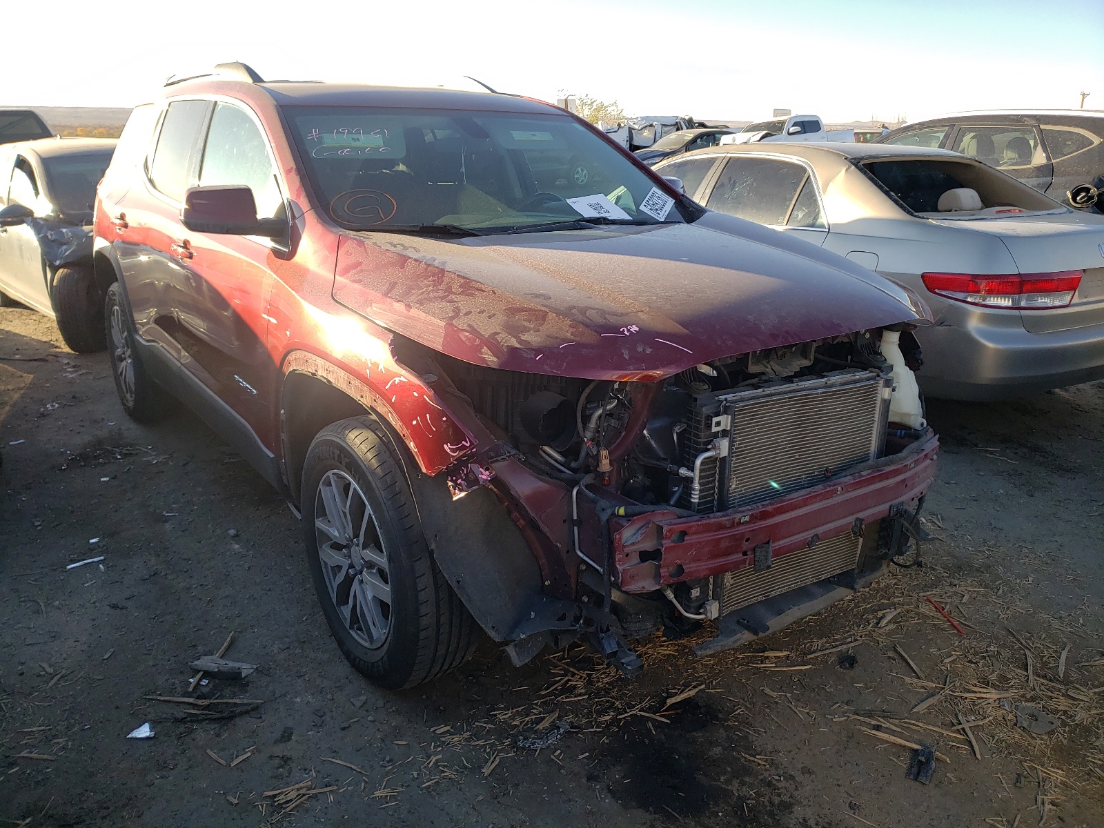 Photo 9 from auction – 2018 GMC ACADIA SLE with VIN 1GKKNSLA8JZ206632