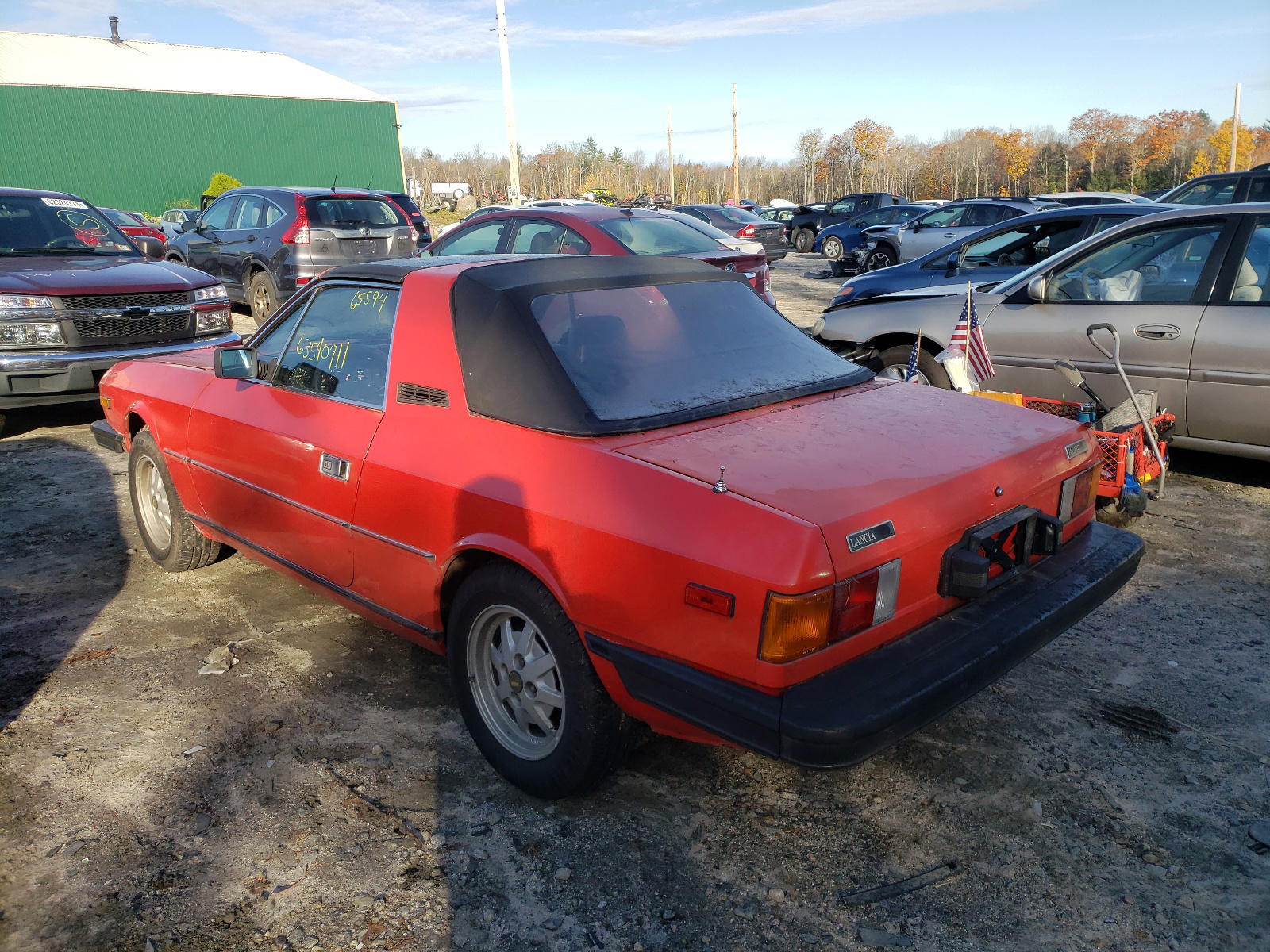 Photo 3 from auction – 1981 LANCIA ZAGATO with VIN ZLAFS00C6B0202325